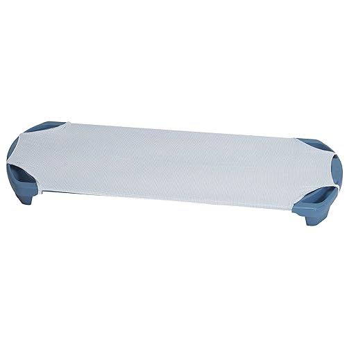 Miniatura 6 de Children's Factory Angels Rest AFB5700SG, AFB5700SG, sábana bajera ajustable de poliéster y algodón para la siesta con correas elásticas para niños,