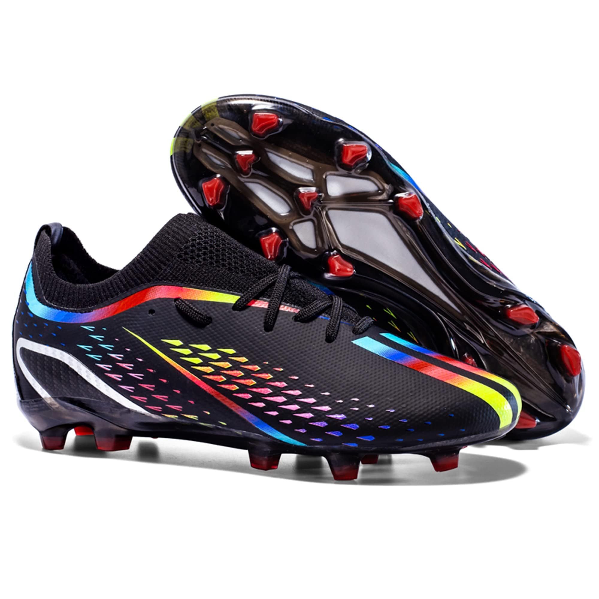 Asifn Herren-Fußballschuhe Jungen-Fünf-Personen-Schuhe Outdoor-Indoor-Spikes-Schuhe Leichtathletik-Schuhe Softball- Und Rugby-Schuhe