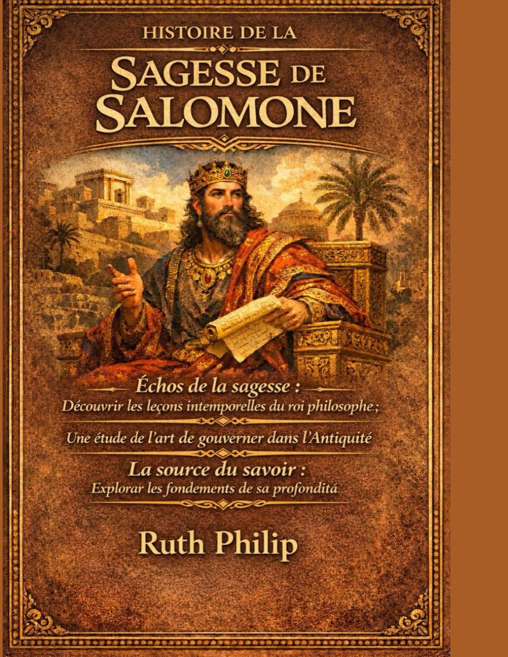 HISTOIRE DE LA SAGESSE DE SALOMON:: Échos de la sagesse : Découvrir les leçons intemporelles du roi philosophe ; Une étude de l'art de gouverner dans l'Antiquité La source du savoir : Explorer les fo