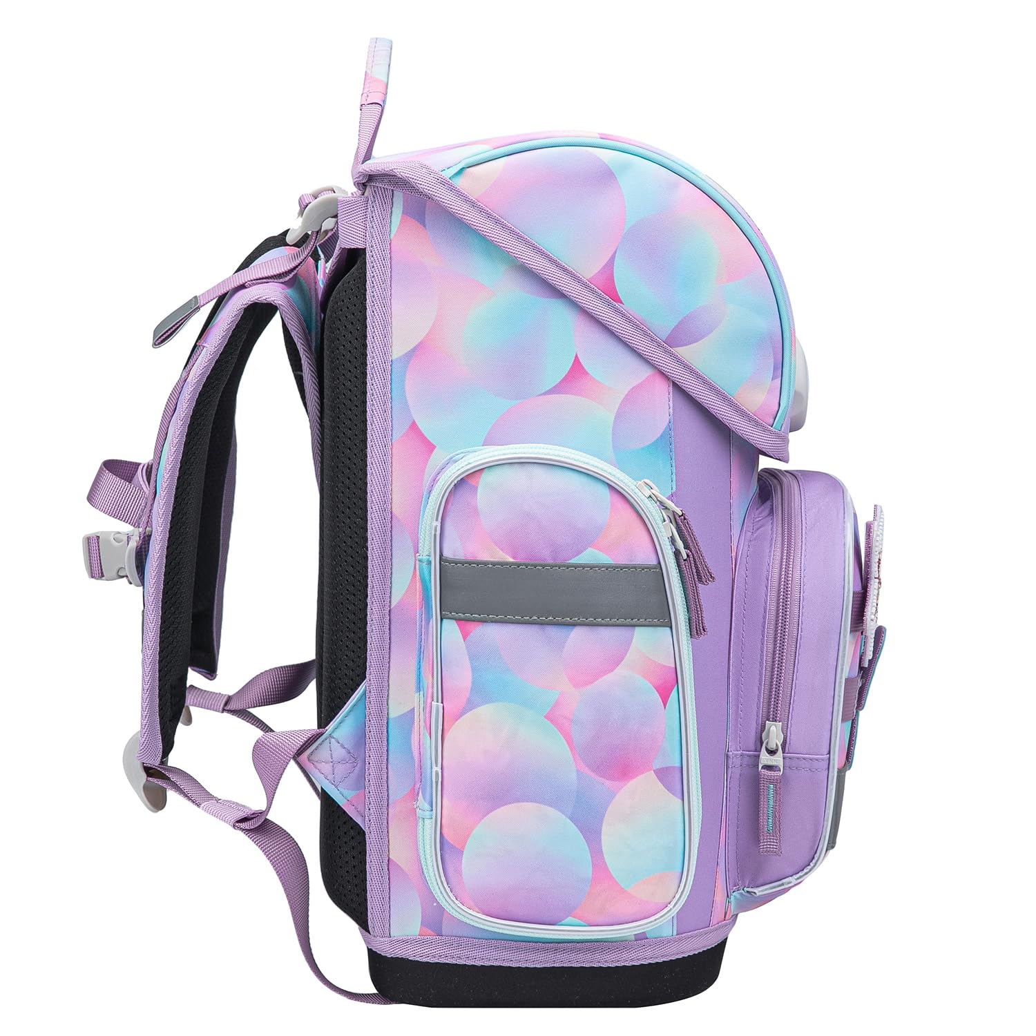 Baagl Juego de 3 mochilas escolares Ergo para 1ª clase, mochila ergonómica para escuela primaria con correa para el pecho