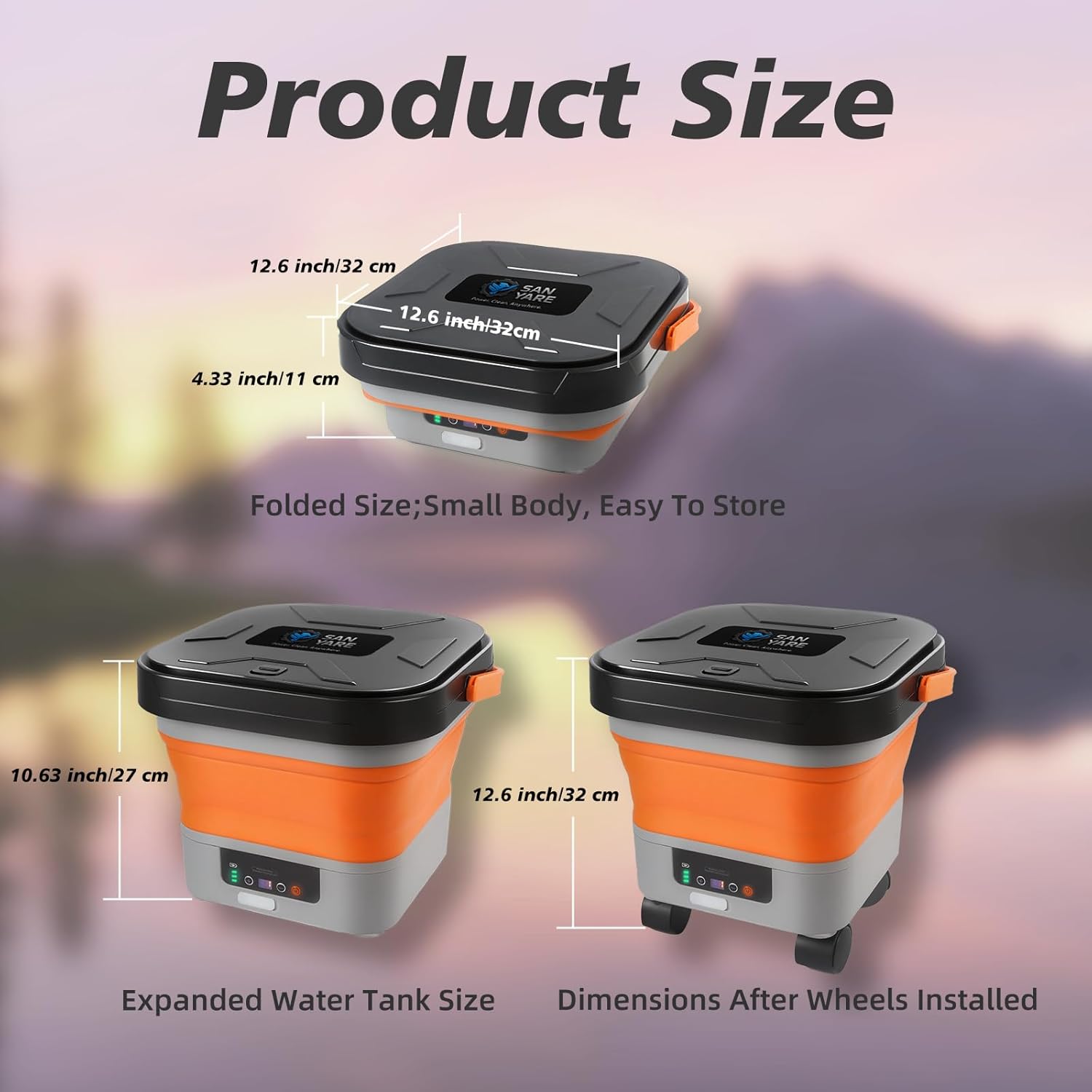 Cordless Pressure Washer +4K Video&48MP Image Night Vision Goggles for Outdoor Camping