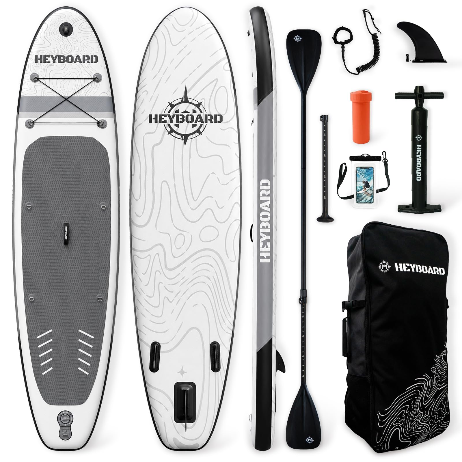 HEYBOARD SUP ボードセット　未使用品 Amazon | HeyBoard supボード スタンドアップパドルボード sup