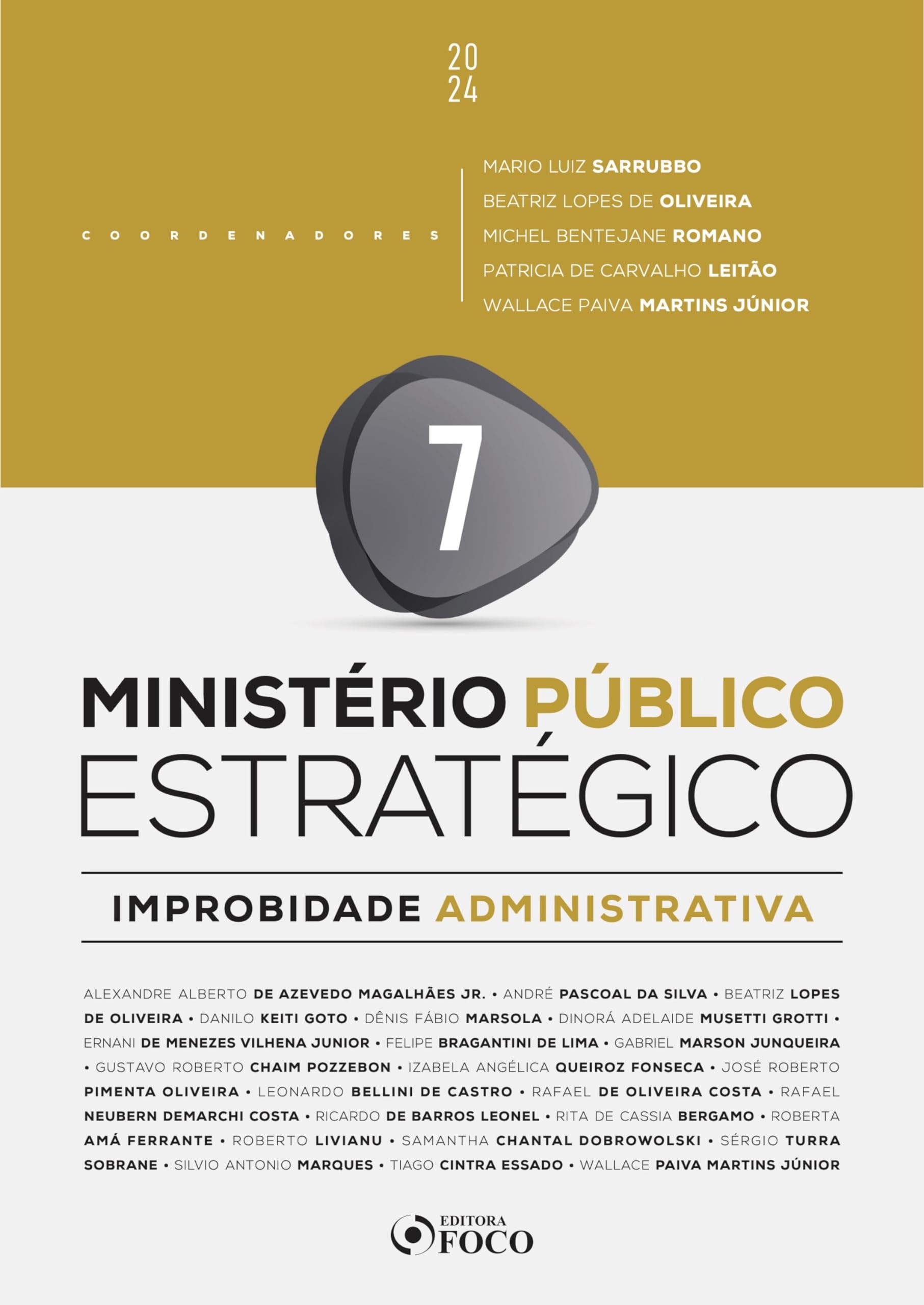 Capa de Improbidade Administrativa (Ministério Público Estratégico Livro 7)