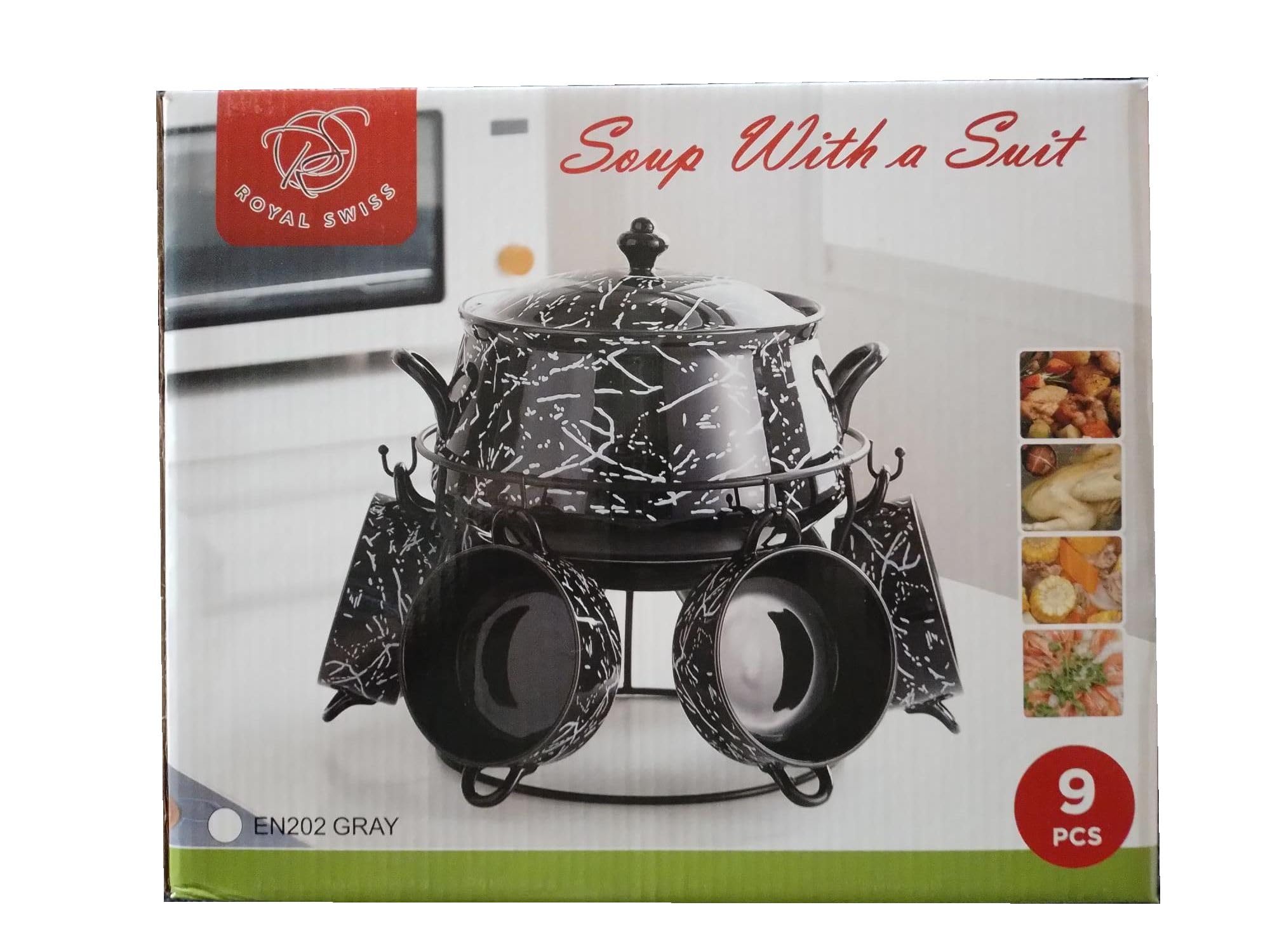 Royal Swiss Set 9 Tureen