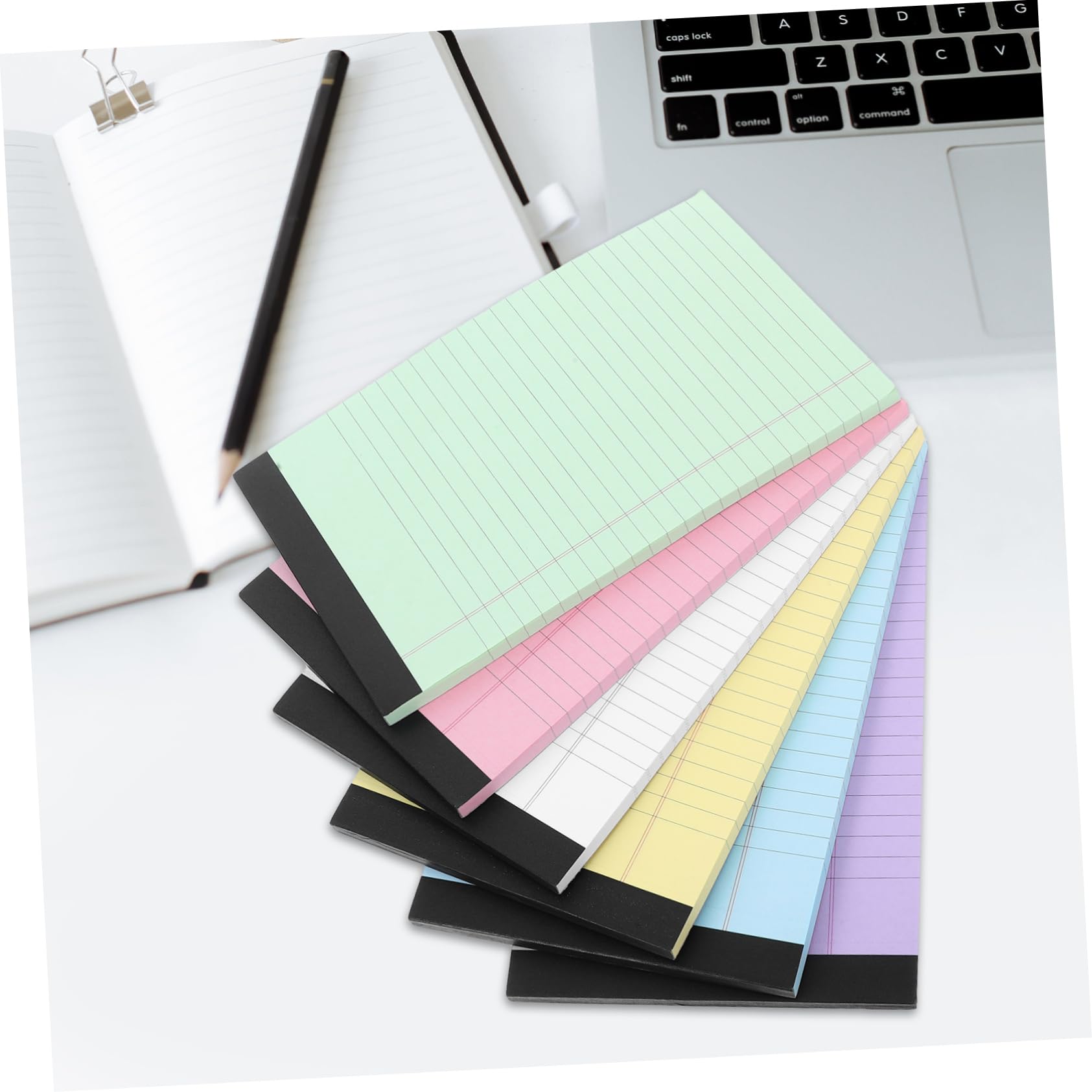 Lurrose 6pezzi Quaderno Planner Staccabile Quaderno Righe per Appunti Diario Scolastico per Pianificazione Quotidiana Lista Attività Ufficio e Scuola