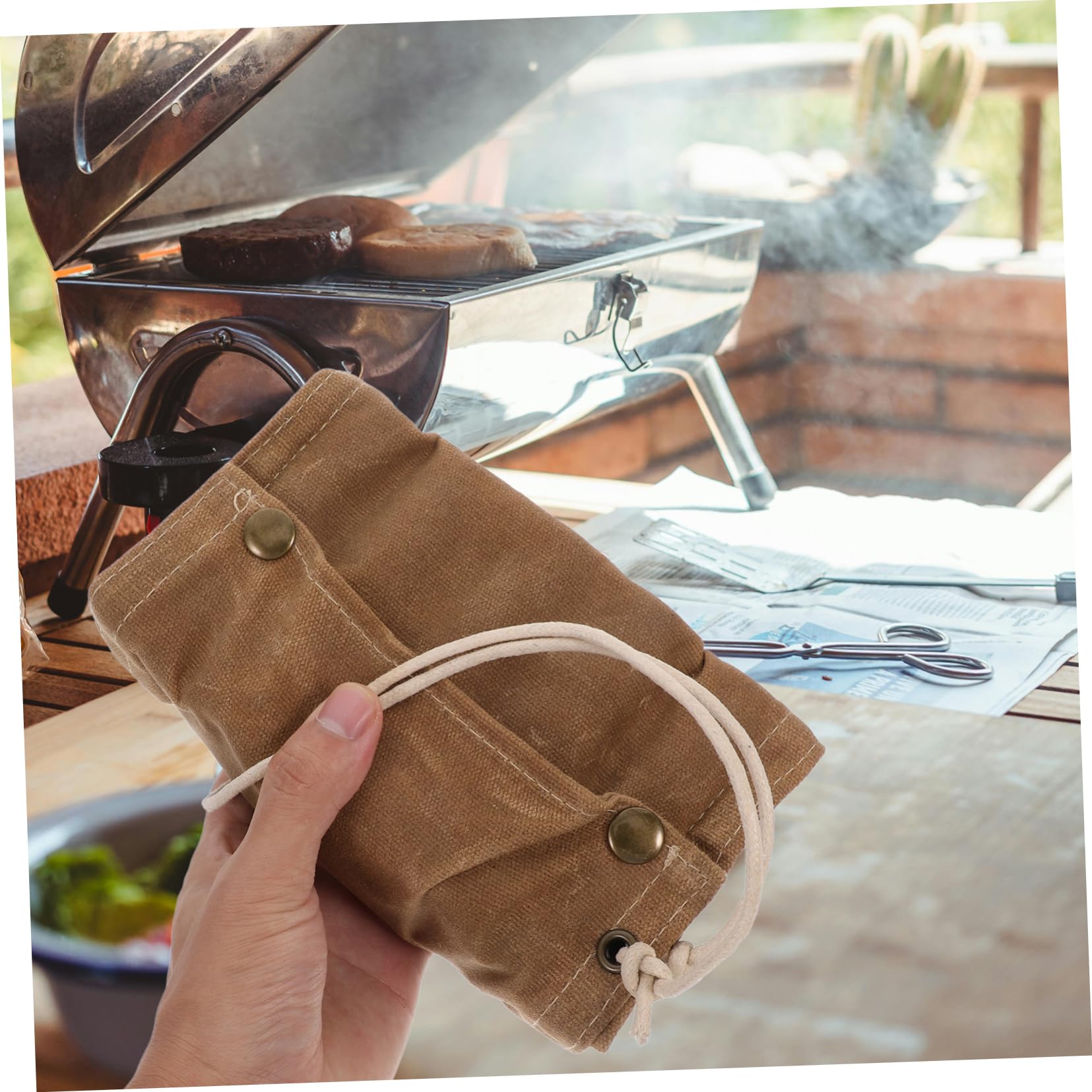 GALPADA Contenitori Per Spezie Da Viaggio Barattoli Per Spezie Da Campeggio Kit Di Sacchetti Per Condimenti Contenitori Per Portatili