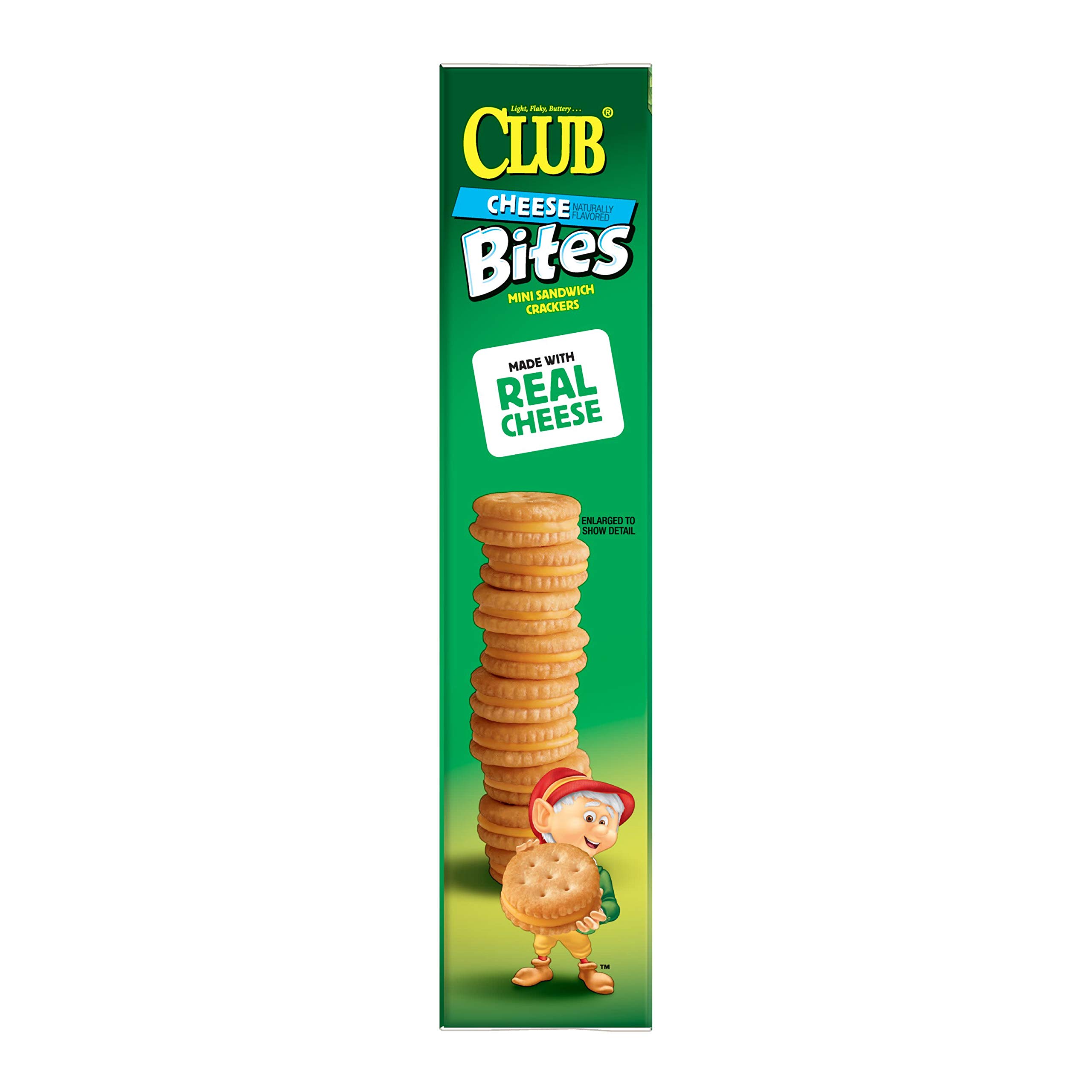 Keebler Club Cheese Bites, Mini Sandwich Crackers, 8.8 oz Box Buy