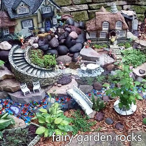 Miniatura 6 de HappyFiller Piedras de cristal de mar para acuario de colores, piedras de grava, piedras para pecera, rellenos de jarrones para el hogar, plantas