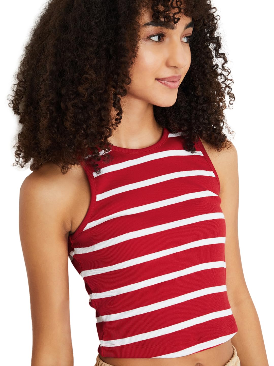max Women's Striped Regular Fit Top-picture-13