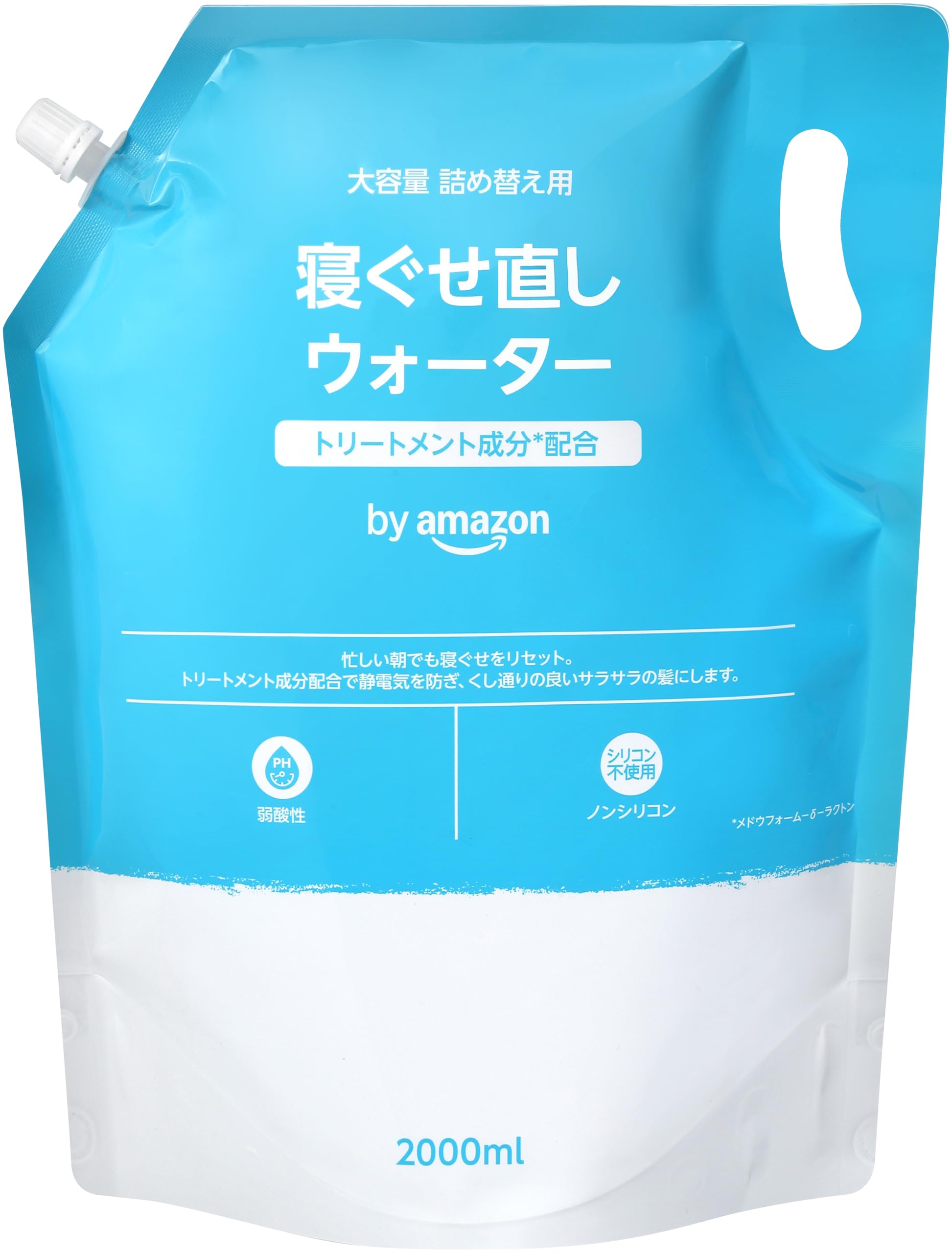 by Amazon 寝ぐせ直しウォーター 2000ｍL 詰め替え用 大容量