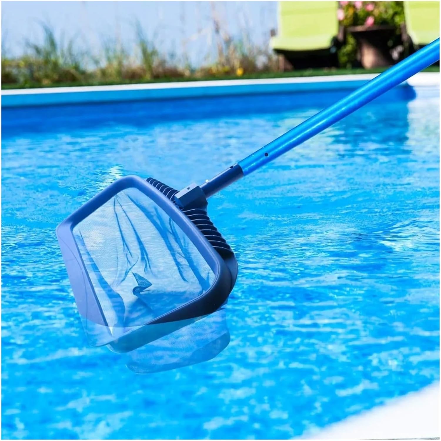 Pond Skimmer Net Summer Pool Skimmer Fine Mesh Net Without Retractable Pole Leaf Removal Garden Pond Professional Cleaning Tools