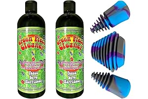 Randy's Black Label Cleaner 2, 16 Ounce Bottles, Includes 1 Purple Psychedelic Plug Set