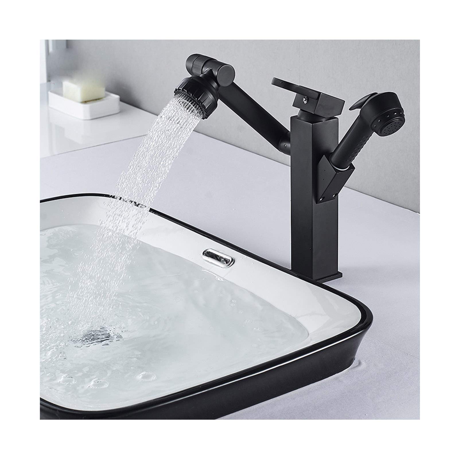 Mitigeur d'eau froide et chaude de salle de bain orientable à 360° pour votre routine bien-être