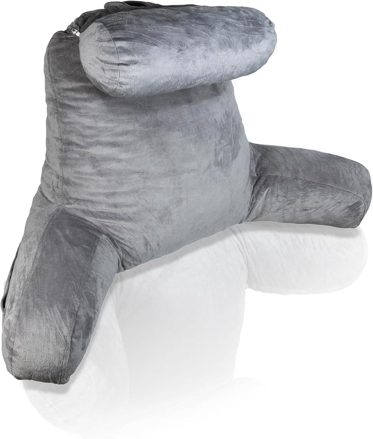 Aidapt Reading Pillow with Removable Headrest.Support Cushion with Armrests,Lumbar,Back,Bed Rest