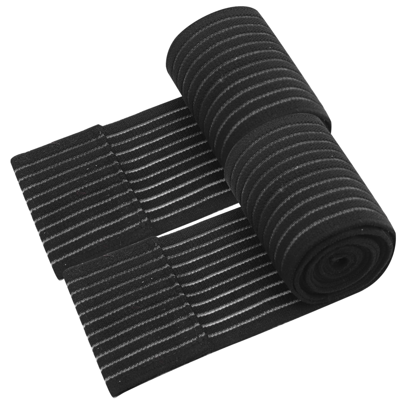 KOMBIUDA 2pcs Elastic Sports Straps for Bandage Athletic Tape Knee Wrap Self-Adhesive Bandage Wrap Knee Pads for Work