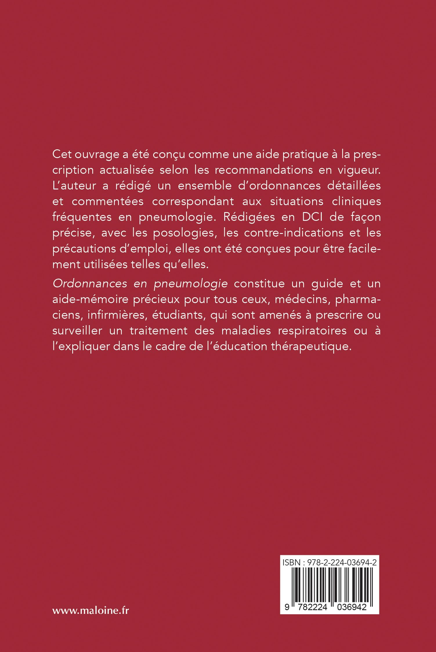 Ordonnances en pneumologie 2025: 95 prescriptions courantes