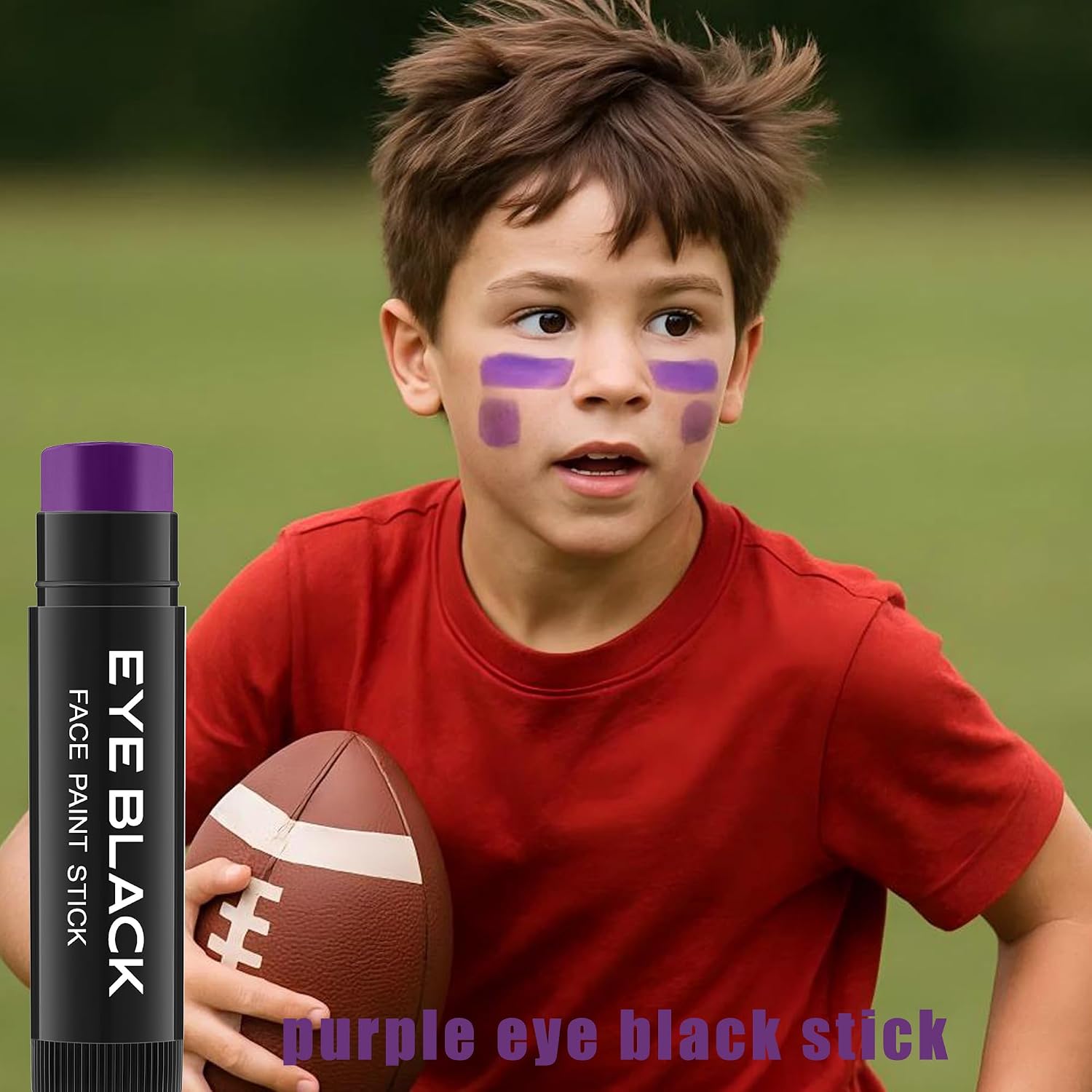 Purple Eye Black, Anti-Glare Under Eye Sports Grease Stick