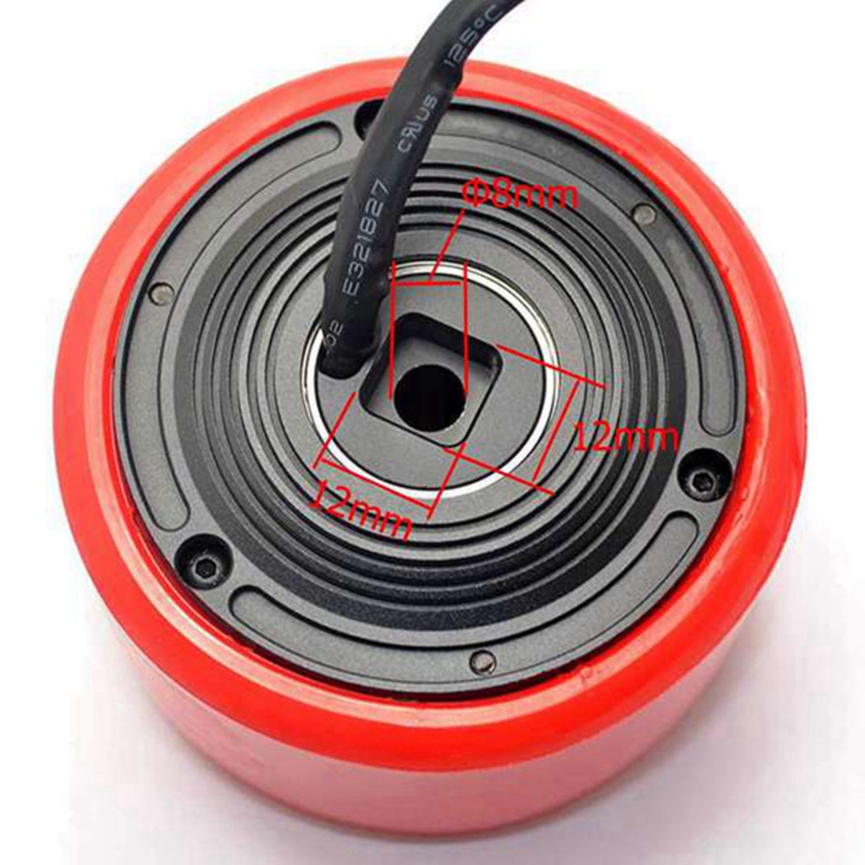 2X Motor de Rueda con Sensor Sin Escobillas 8352 para Scooter de Equilibrio Eléctrico Patineta Piezas de Repuesto