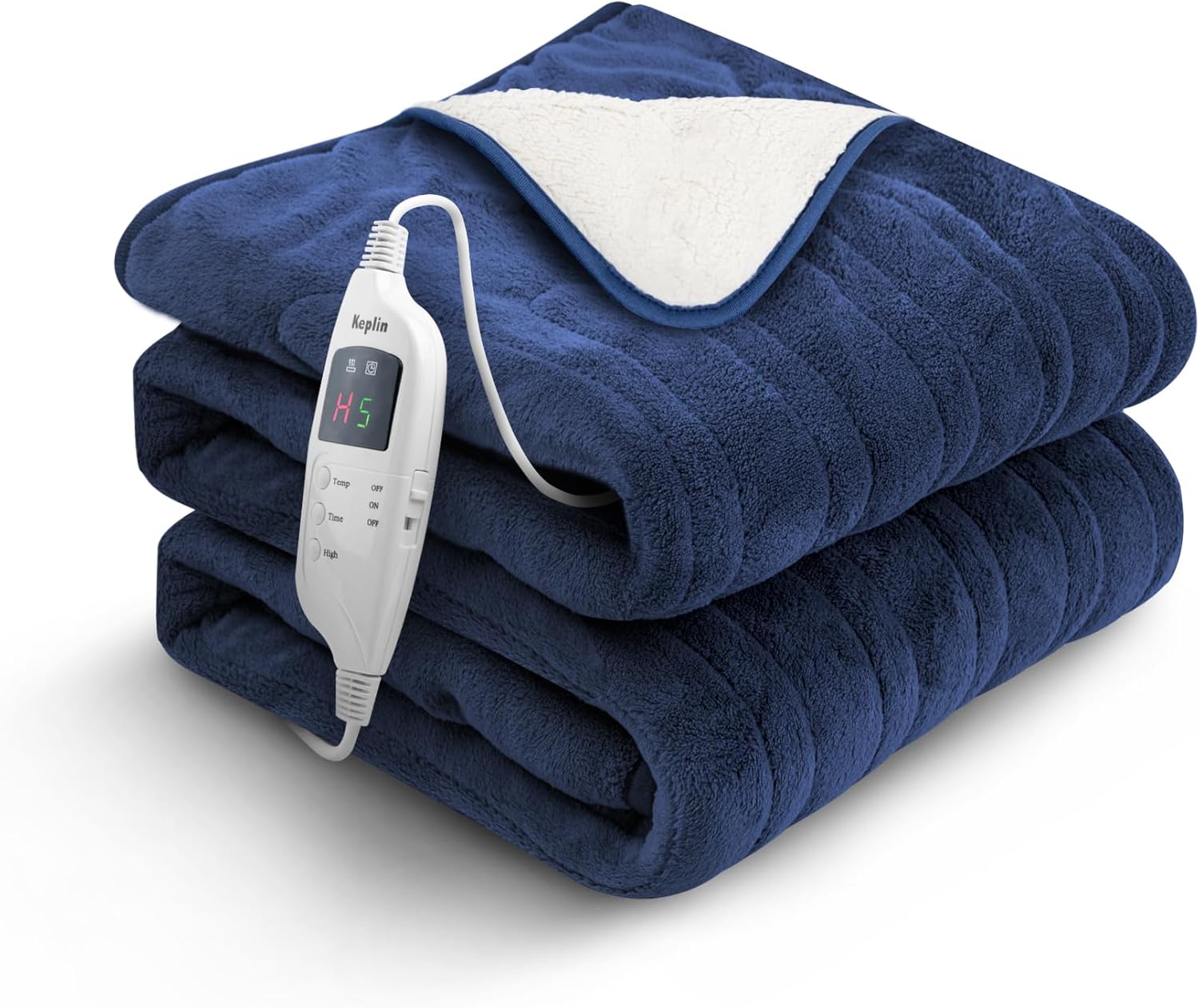 KEPLIN Large Electric Heated Throw Blanket Electric Blanket Throw for