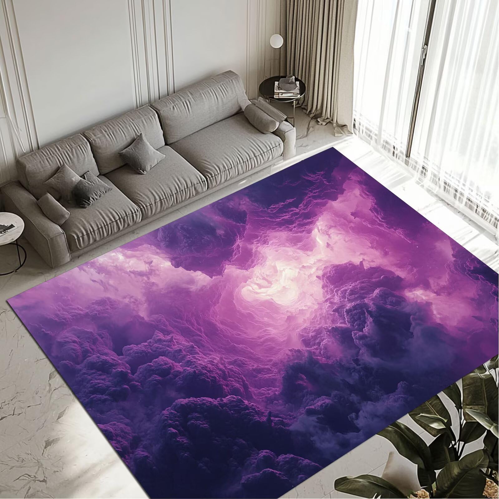 Tapis Sunset lavable et imperméable 80x150cm avec dos antidérapant