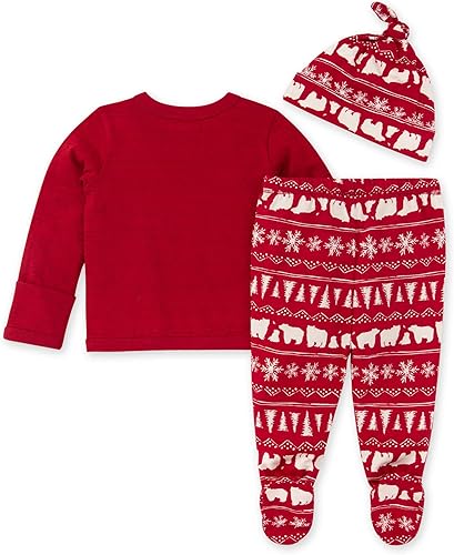 Miniatura 2 de Burt's Bees Baby unisex-baby Take Me Home Set, 3-piece Top, Pant, and Hat Bundle, 100% Organic Cotton