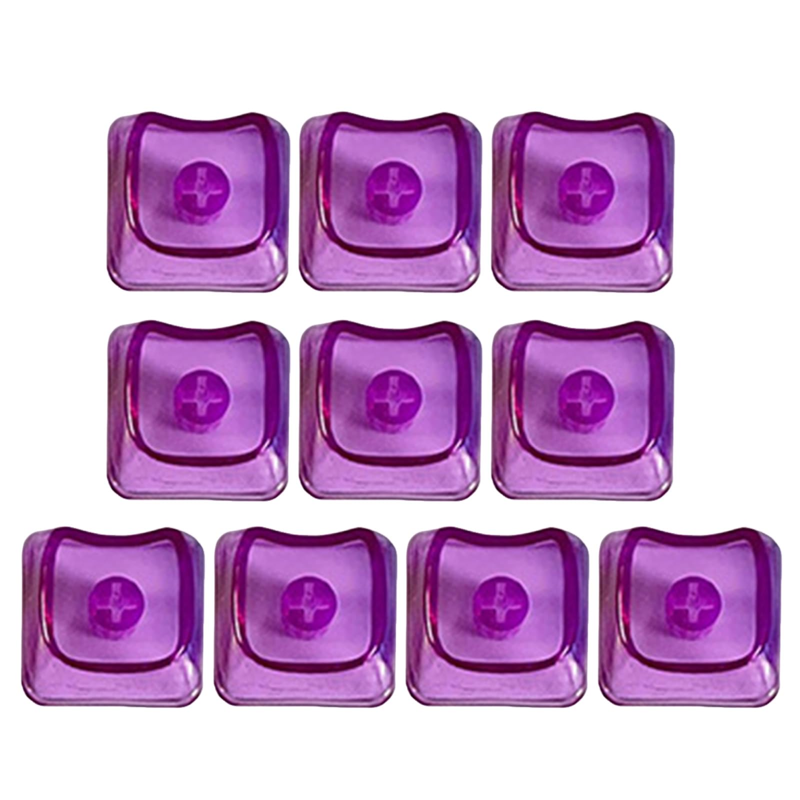 XuQiZZpp 10PCS X Keycaps Durability For Mechanical Keyboards Transparently Backlits Construction