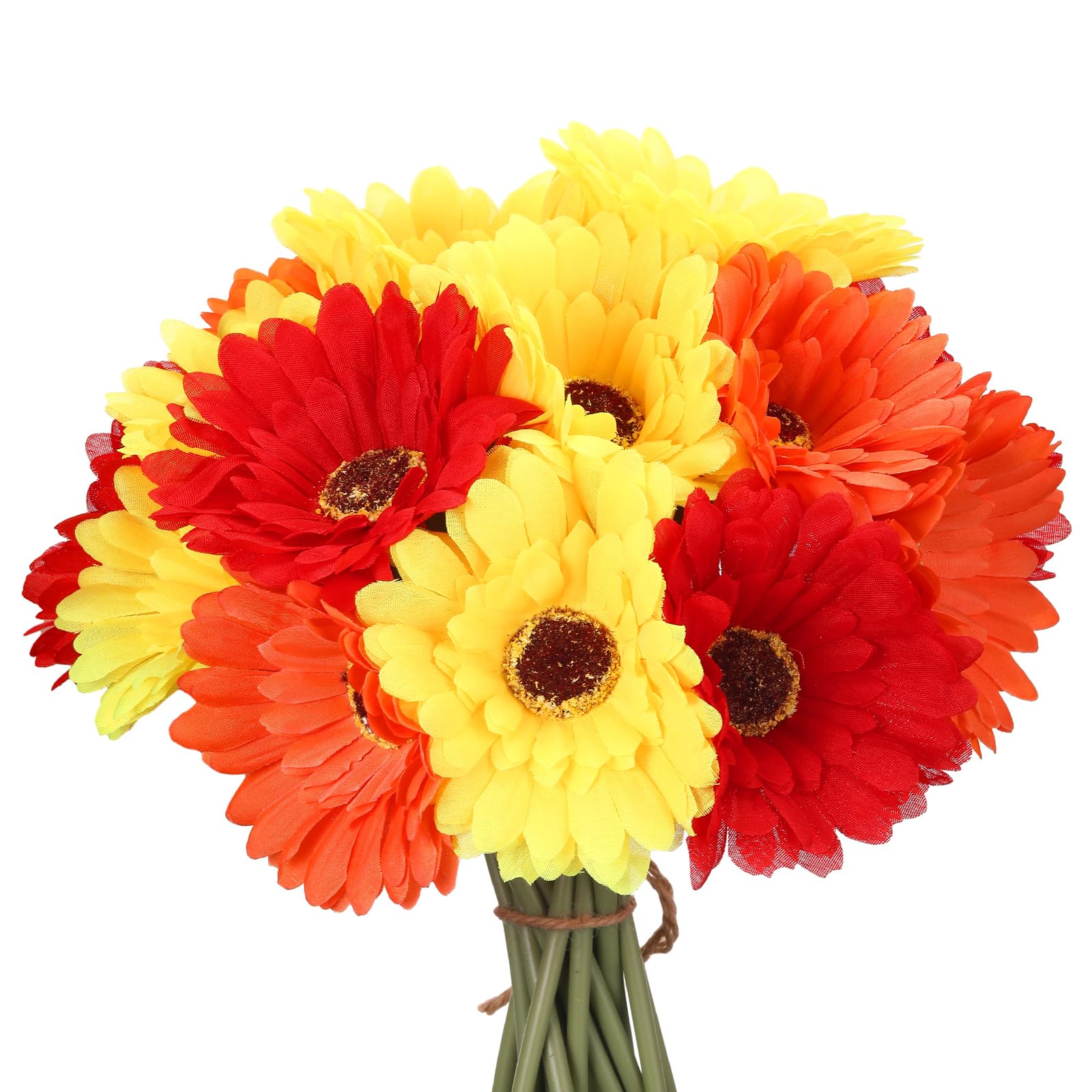 Amazon.com: Zeyune 24 Pcs Artificial Gerbera Daisy Flowers Bulk