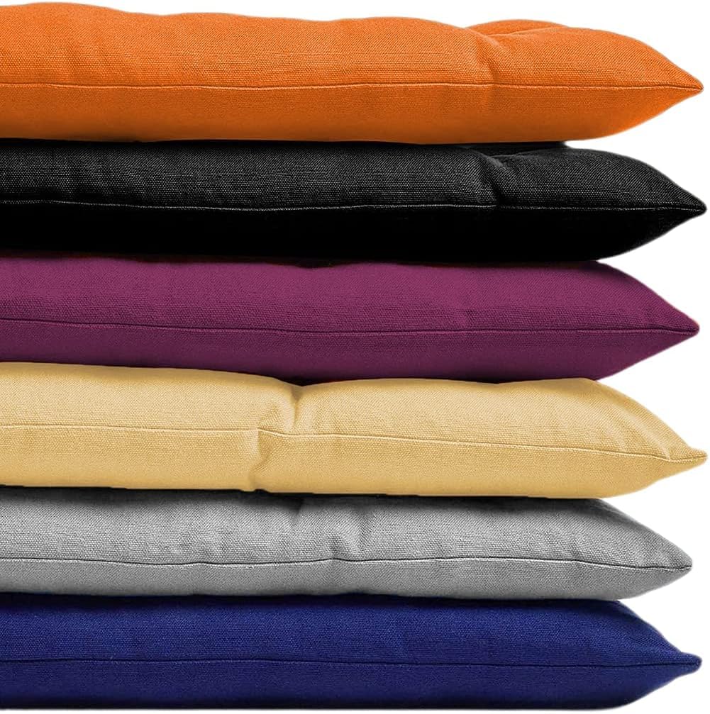 Bench Cushion 2 3 Seater,110cm/120cm Thick Garden Bench Seat Cushions,Rectangle Bench Cushion Pad for Chaise Swing Outdoor Indoor (120x48cm,Grey)