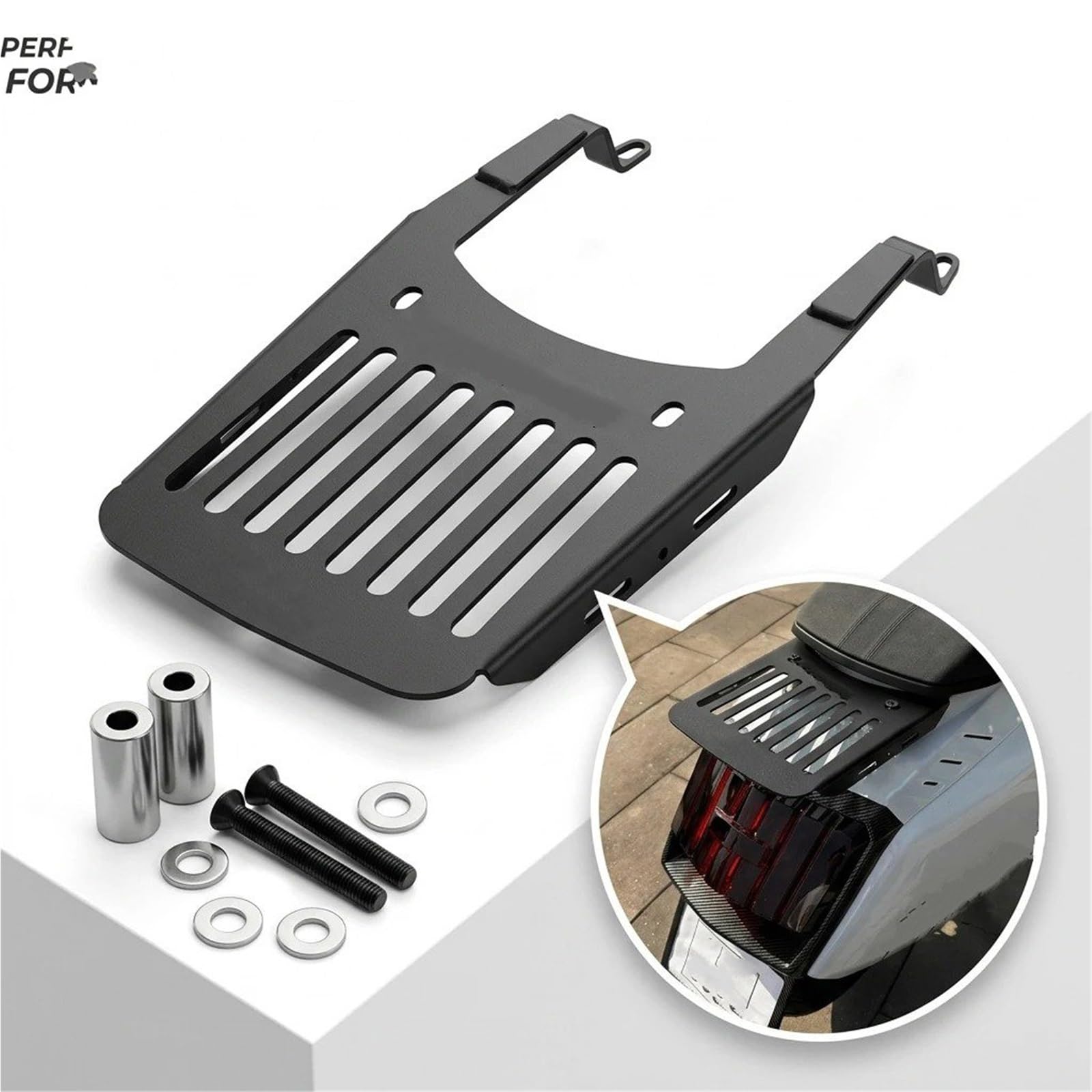para Lambretta X300 / X150 2022 2023 2024 2025 2026 Portaequipajes Trasero