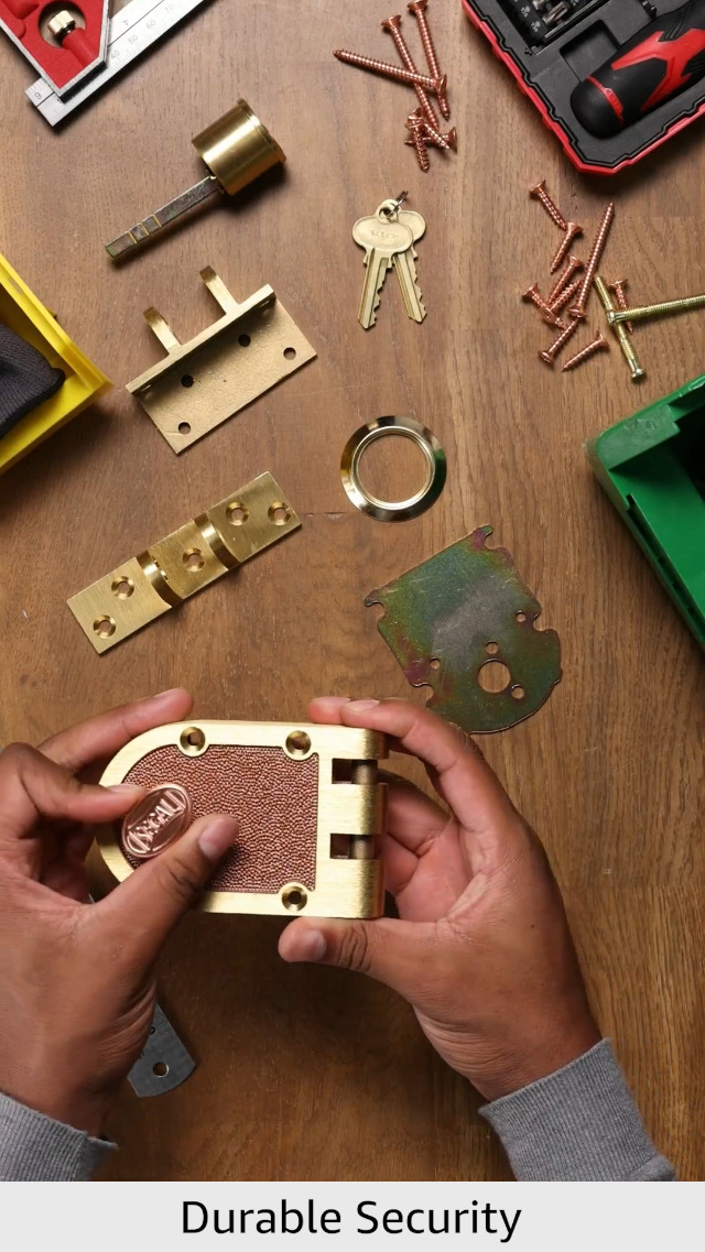 Amazon.com: Prime-Line SE 15361 Deadbolt – Jimmy-Proof Design