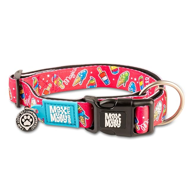 MAX & Molly Gotcha! Smart ID - Collar para Perros Magical, L
