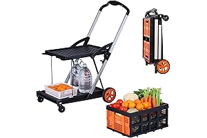 VEVOR Multi Use Folding Shopping Cart