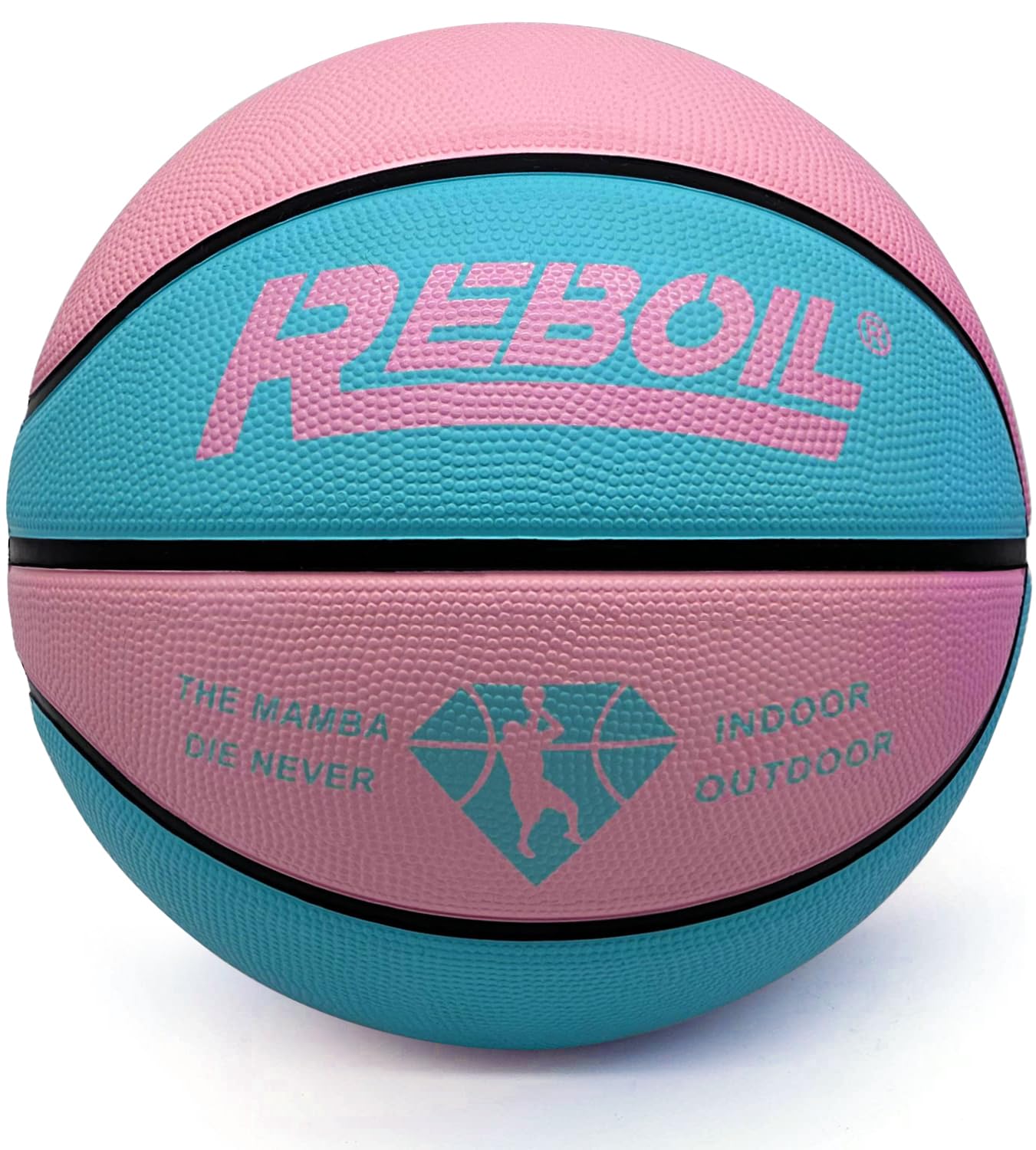 REBOIL Ultra Grip Outdoor Basketball (Size 3 & Size 4 Kids, Size 5/6 Youth&Women, Size 7 Adult) -Kids Basketball, Youth Basketballs to Mens Basketball