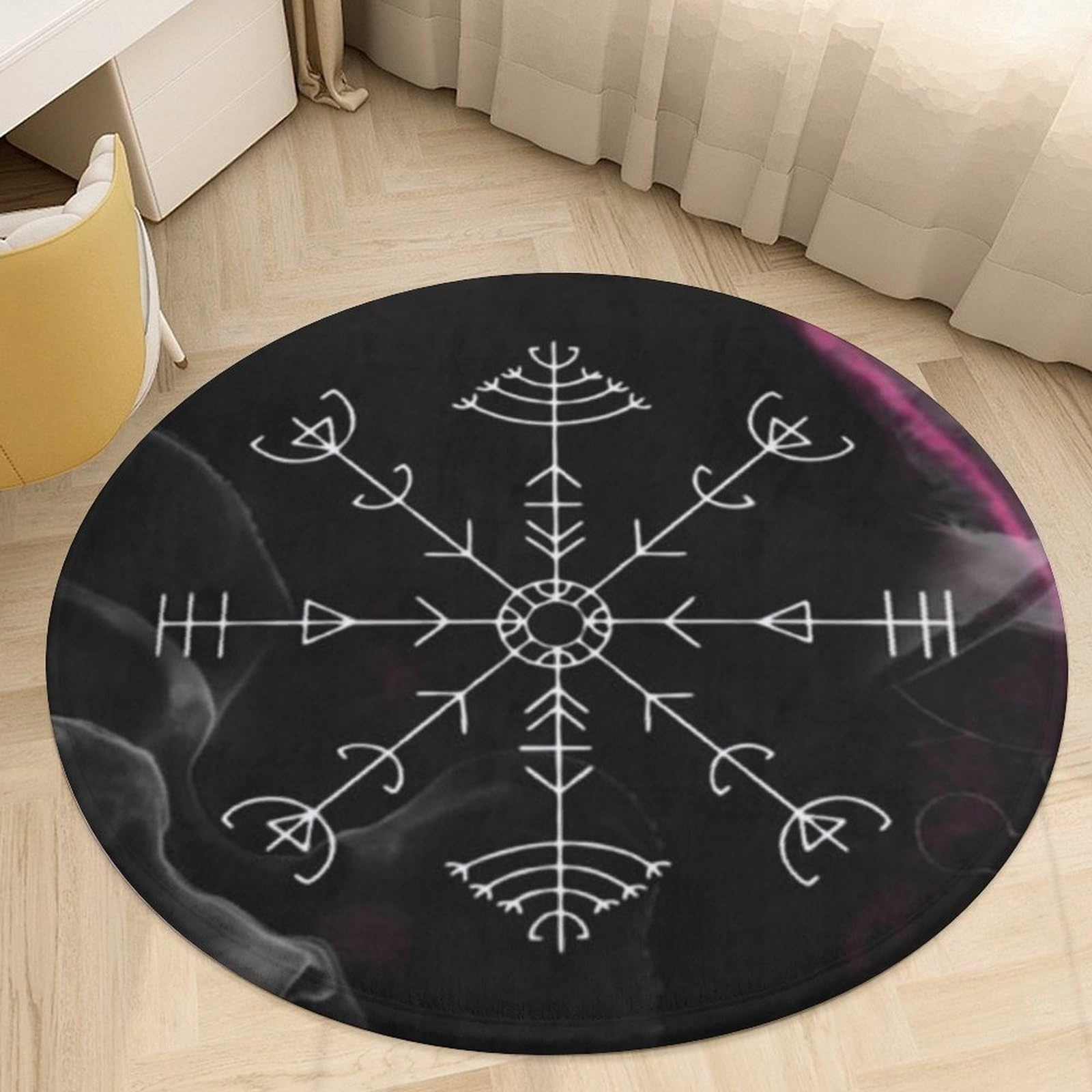 Coussin de chaise Viking flanelle 3D haute qualité pour parquet