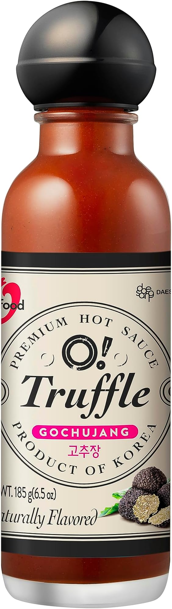 O’Food O! Truffle Hot Sauce, Gochujang Flavor, Premium Truffle Infused, Made with