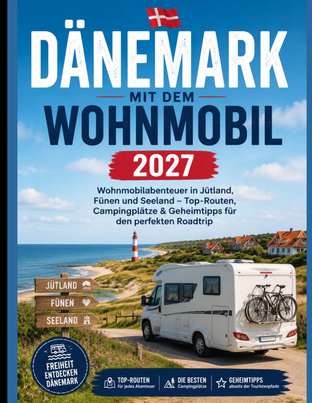 DÄNEMARK MIT DEM WOHNMOBIL 2027: Wohnmobilabenteuer in Jütland, Fünen und Seeland – Top-Routen, Campingplätze & Geheimtipps für den perfekten Roadtrip