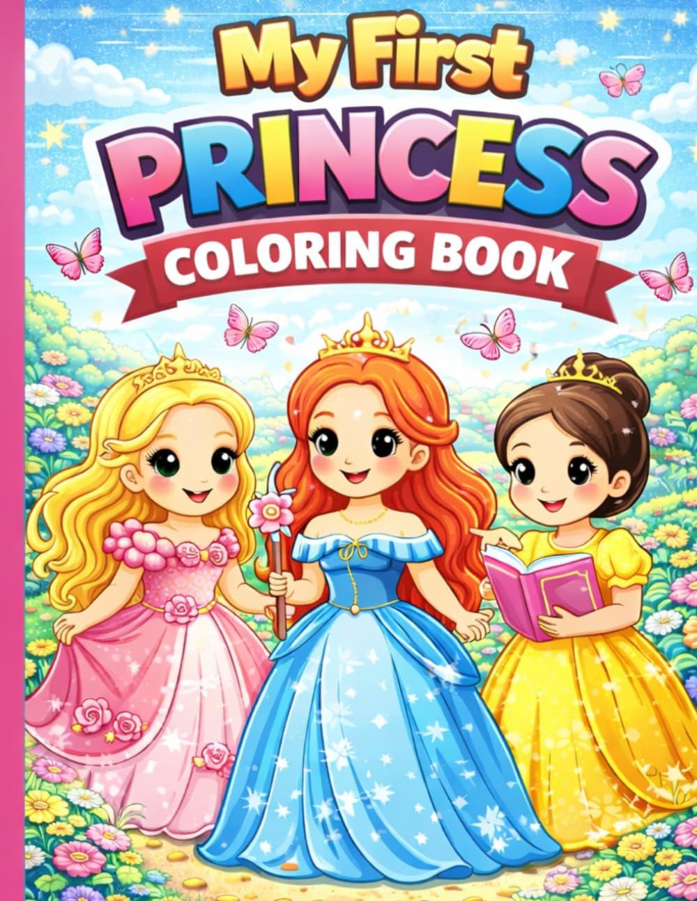 My First Princess Coloring Book