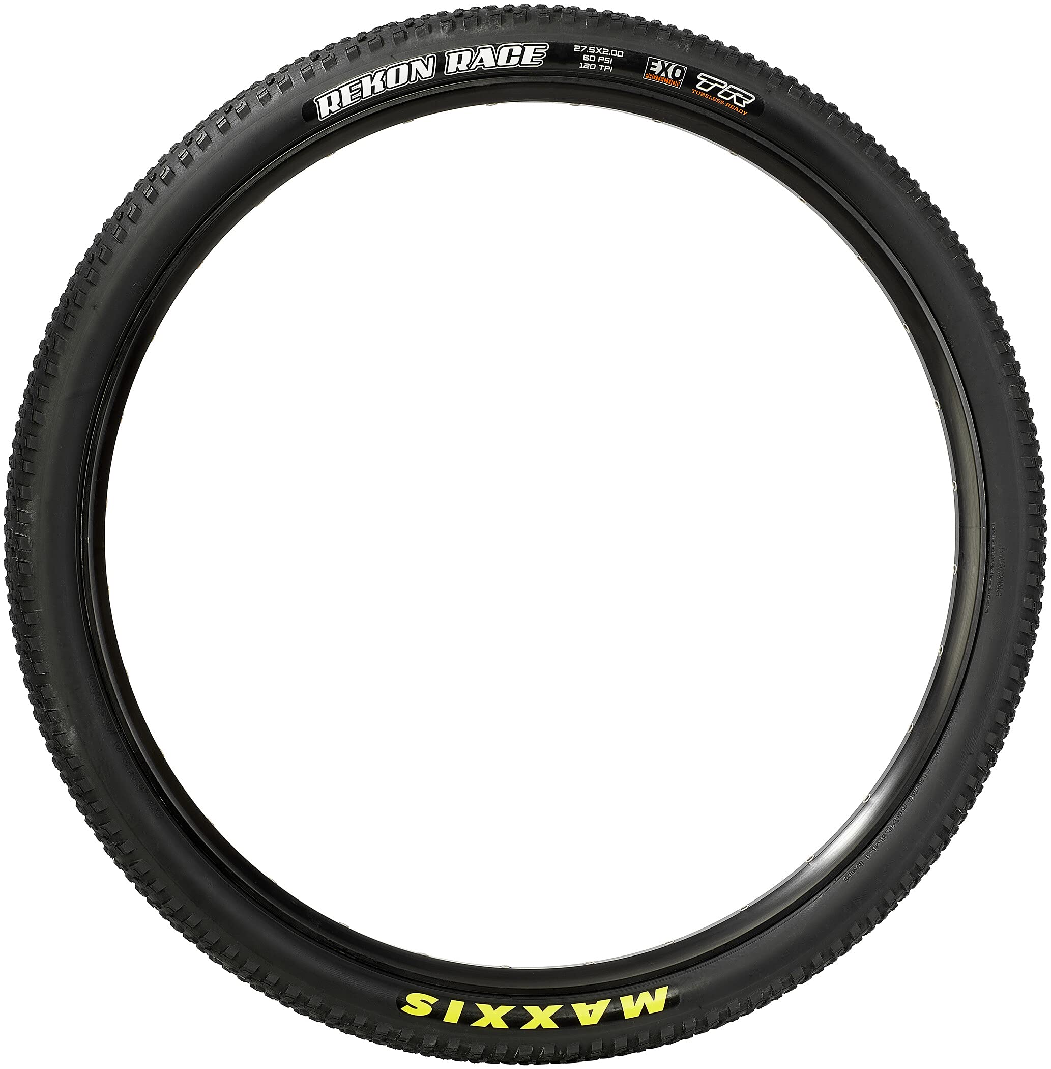 Maxxis Mxt00267300 Neumáticos y Tubos, Unisex, Negro, 27.5 x 2.0 Inches