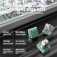 ATTACK SHARK X65PRO HE Wireless Gaming Billentyűzet Rapid Trigger, 8000Hz RGB, Mágneses Kapcsolók 4