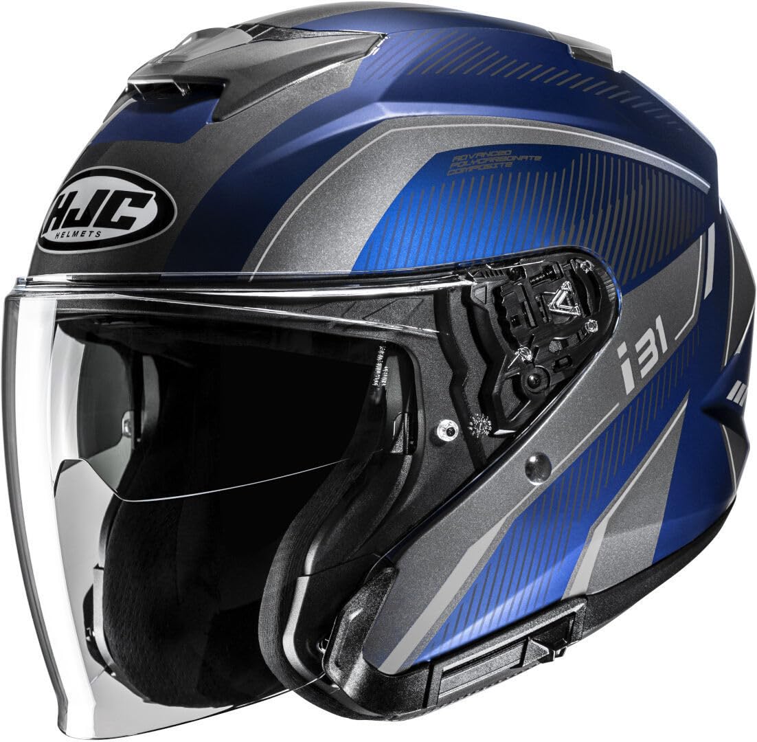 HJC, kask motocyklowy typu jet i31 RENO MC2, rozmiar XS