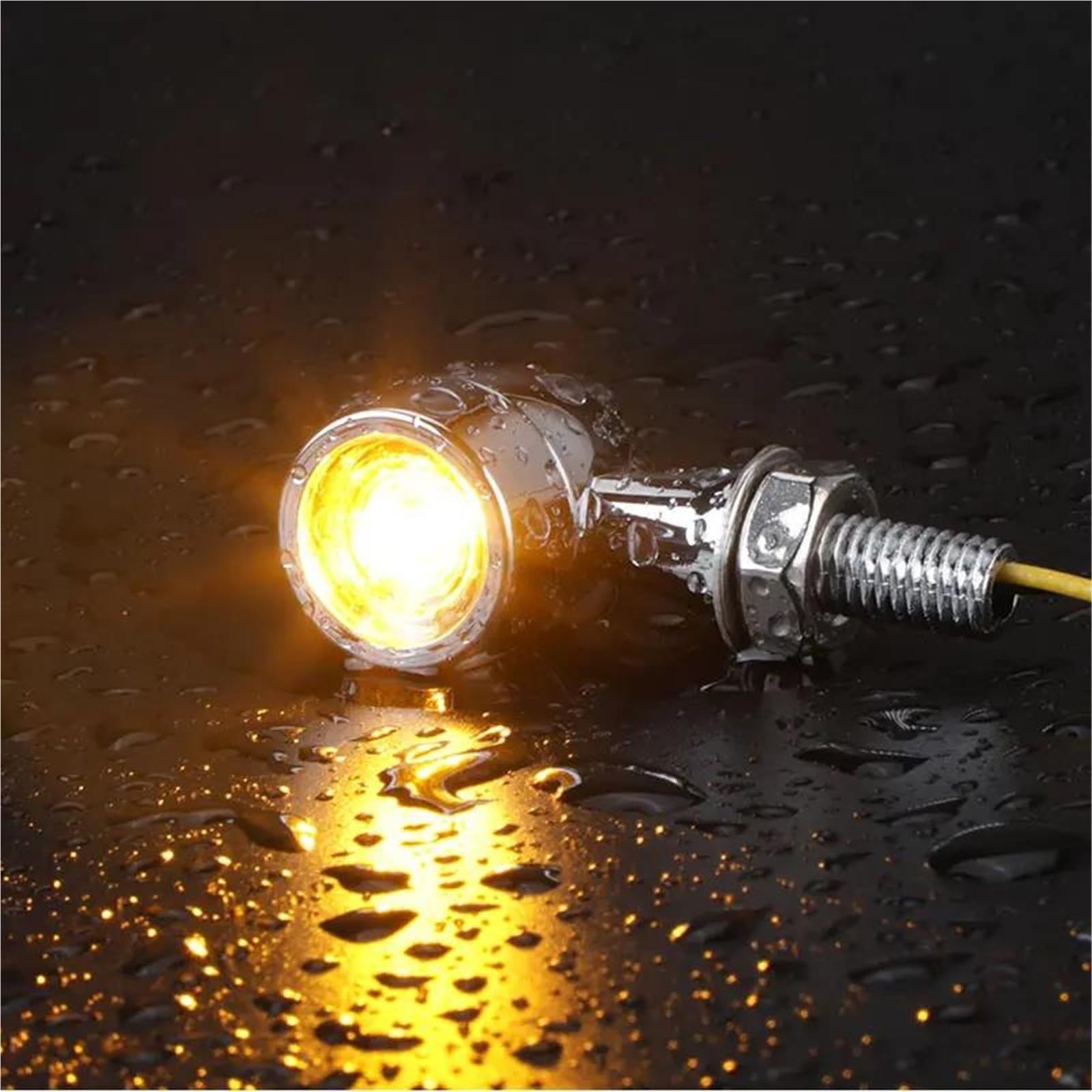 Faro Di Svolta Per Moto Per CRF250L CRF250L Rallying CRF300L Rallying CRF450L CRF1000 CRF1100 X-ADV750 ADV150 Luce lampeggiante indicatore(Giallo,4 pezzi)