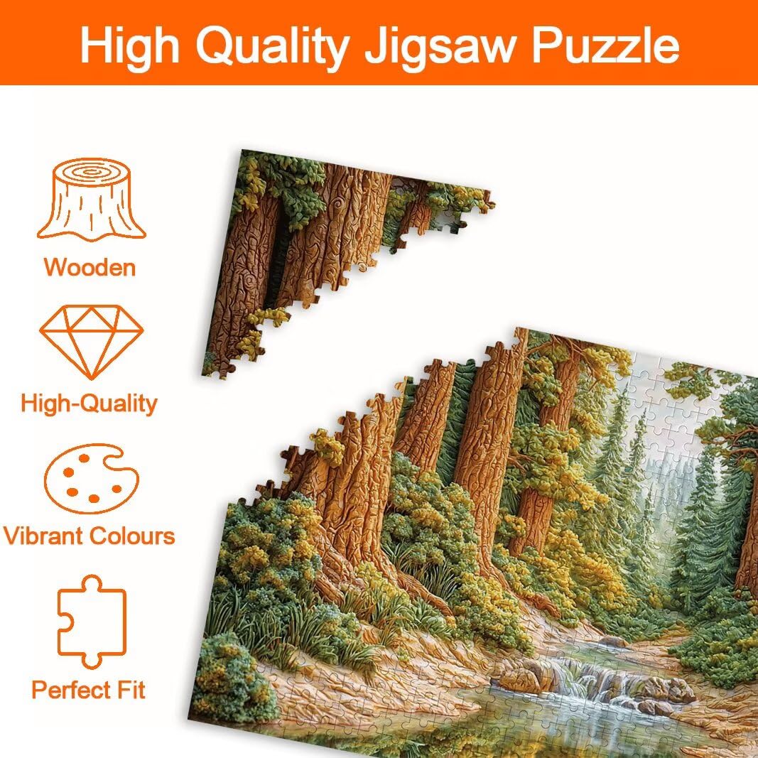 Puzzle Foresta, Puzzle 5000 Pezzi Adulti per Decor, Regalo Donna/Uomo -8516