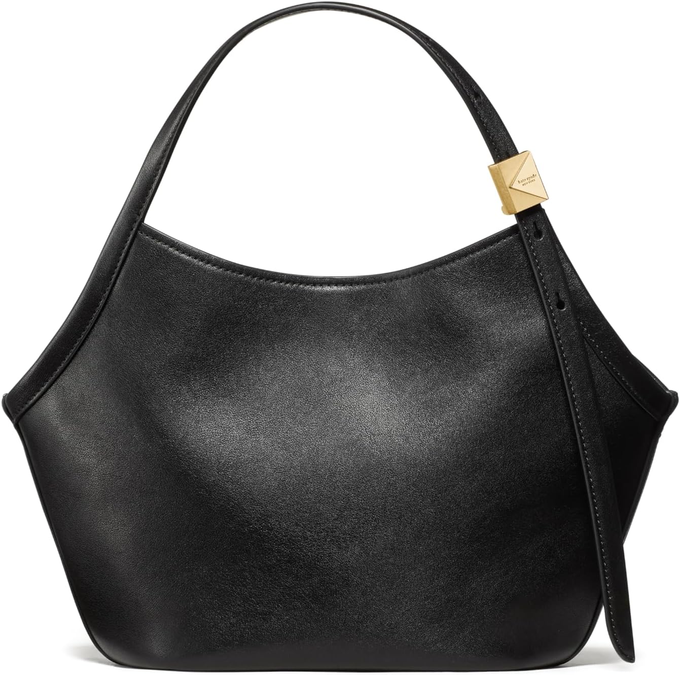 kate spade new york womens Deco Fine Grain Leather Small Tulip Tote