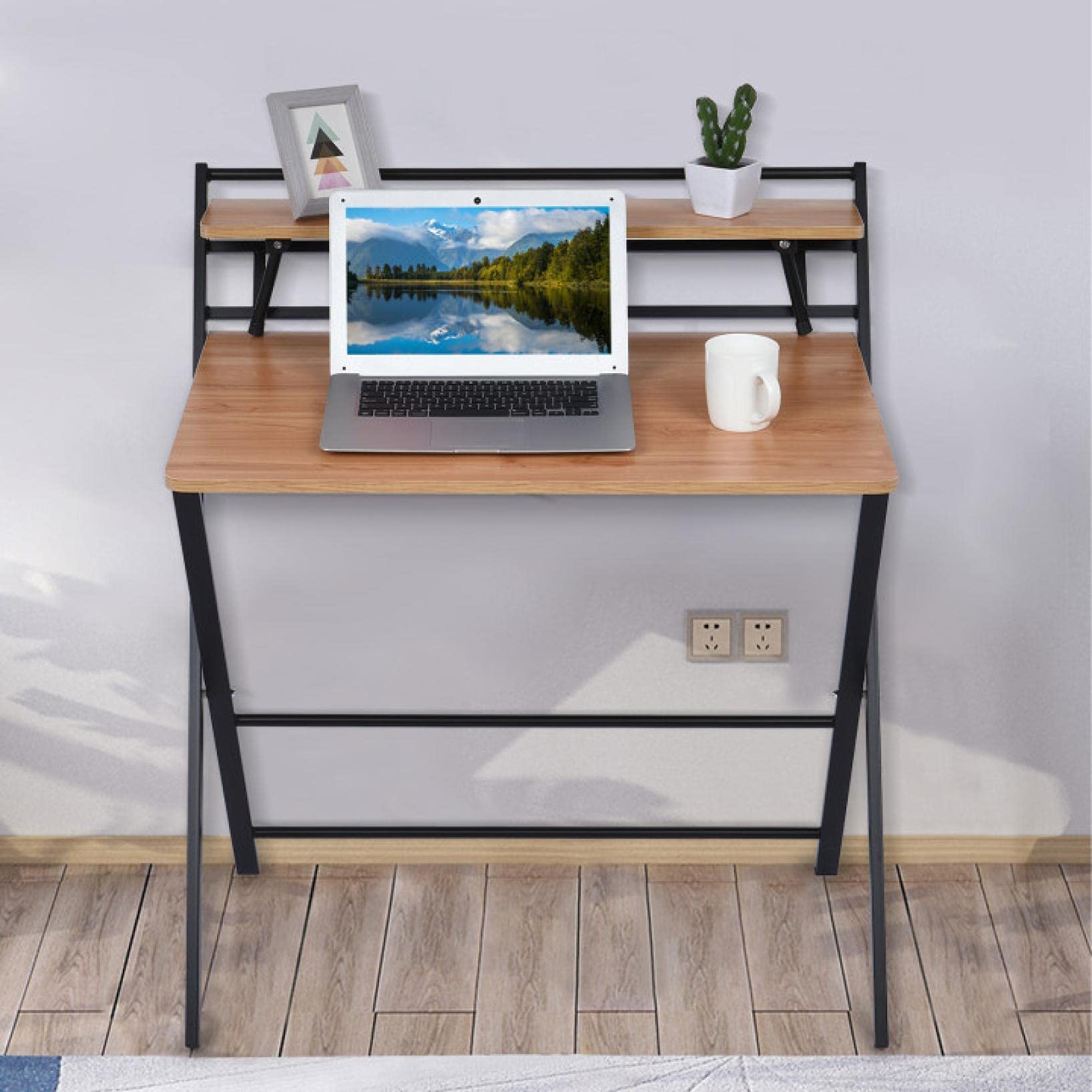 Buy Foldable Computer Desk, Small Lazy Laptop Table for Small Space