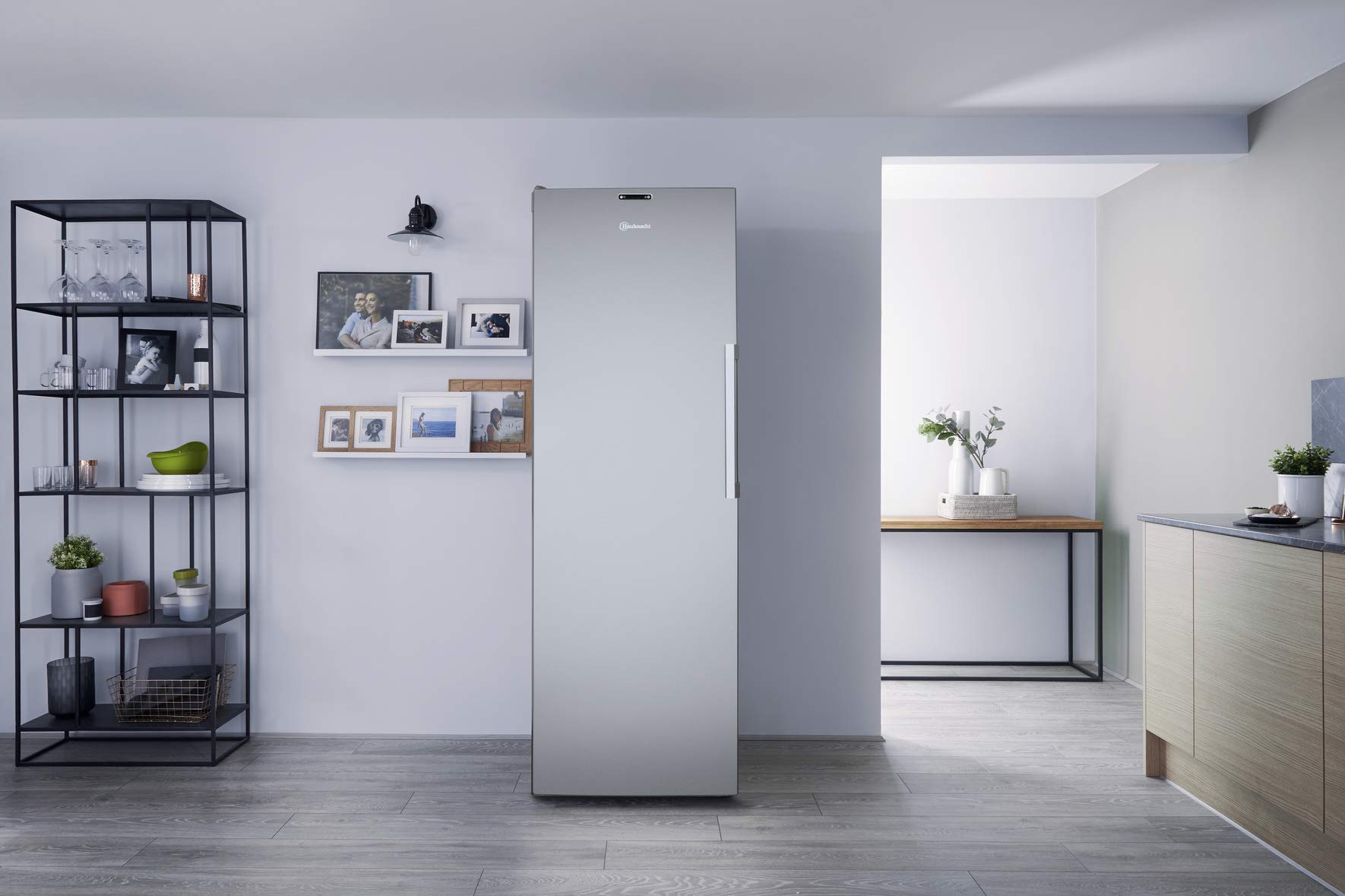 Bauknecht GKN 19G4S IN 2 NoFrost Gefrierschrank / Nutzinhalt 252 Liter/ 187 cm Höhe / NoFrost / ProFreeze/ ShockFreeze/ EasyOpen Ventil/ LED-Innenbeleuchtung, Optic Inox