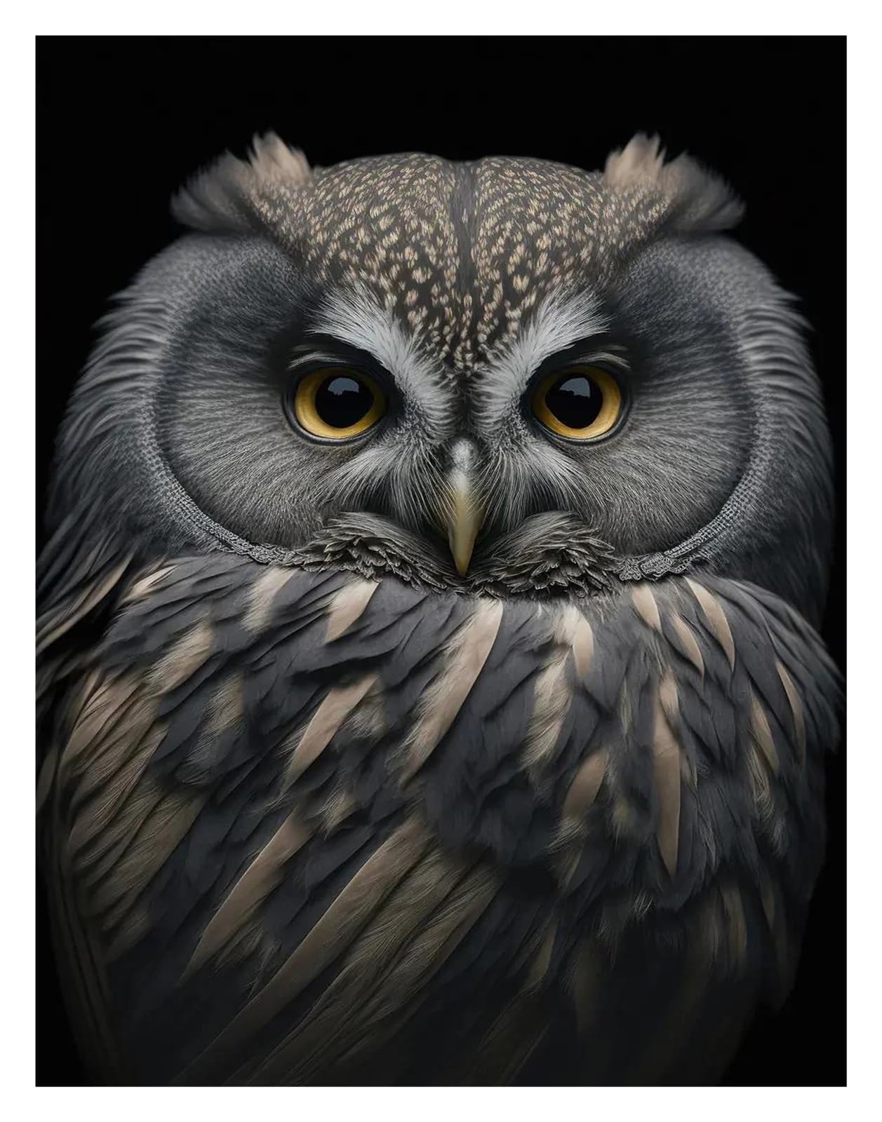 Xenite F Wall Art Canvas Prints Classic Majestic In Orest Photography Posters Prints Polar Owl Canvas Painting Wall Art Picture Home Living Room Decor(,30X40cm)