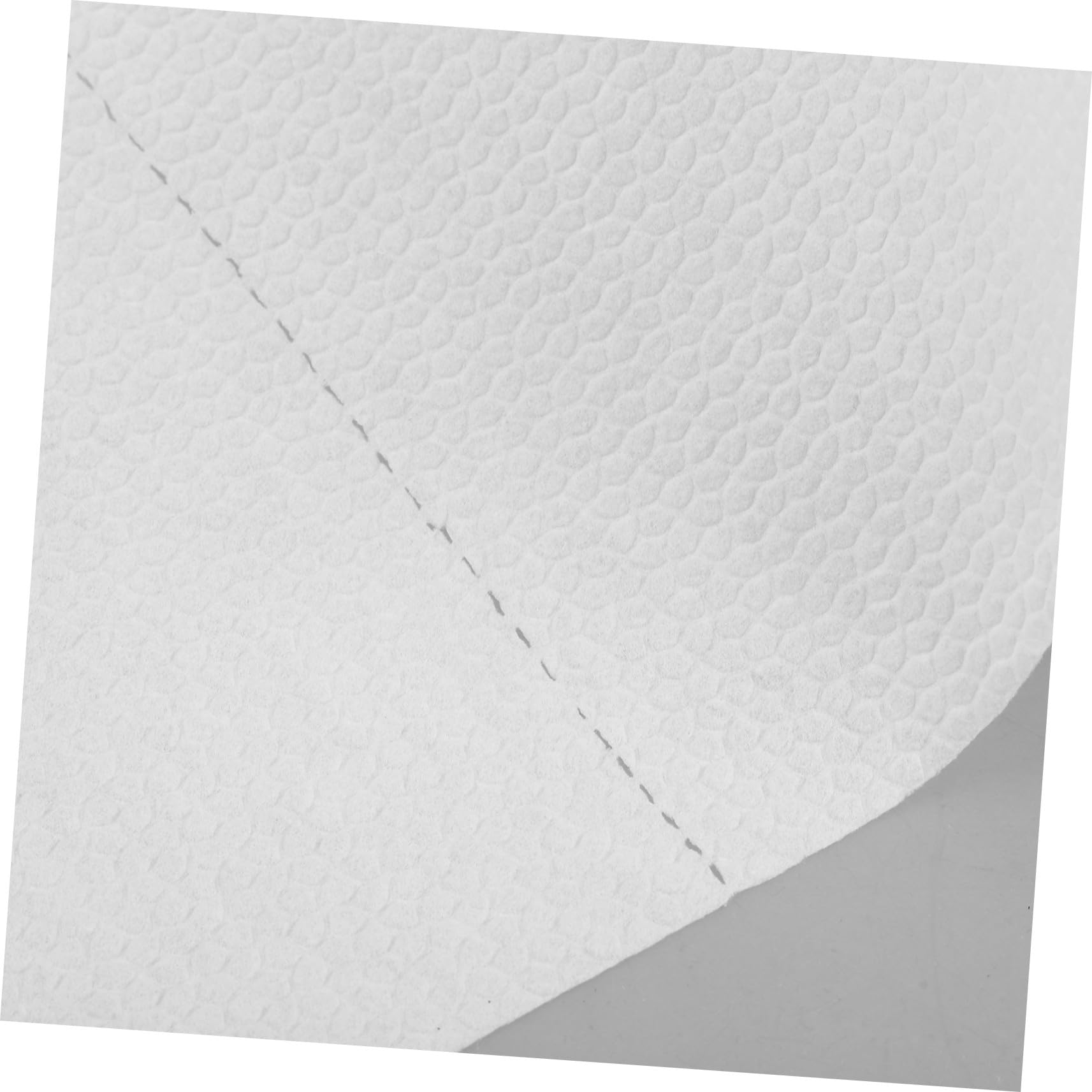 SOLUSTRE 1 Rotolo di Salviette Detergenti per Panni Monouso per Rimozione del Trucco Assorbimento Rapido Tessuto Bianco Facilmente Trasportabili per Cura della Pelle