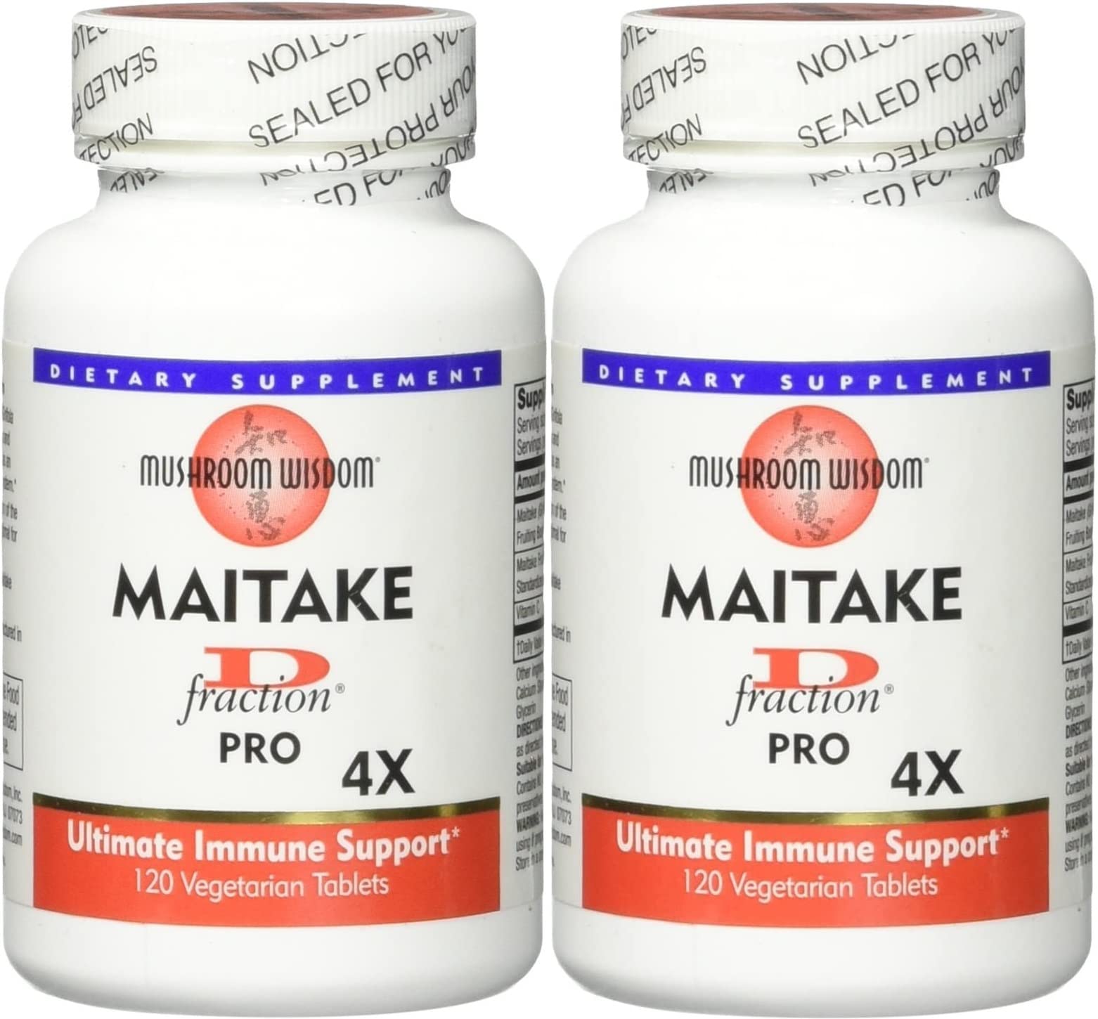 マイタケDフラクション・PRO4X・120粒 Amazon.com: Maitake D-Fraction Pro, (120 Count) - Pack of 2
