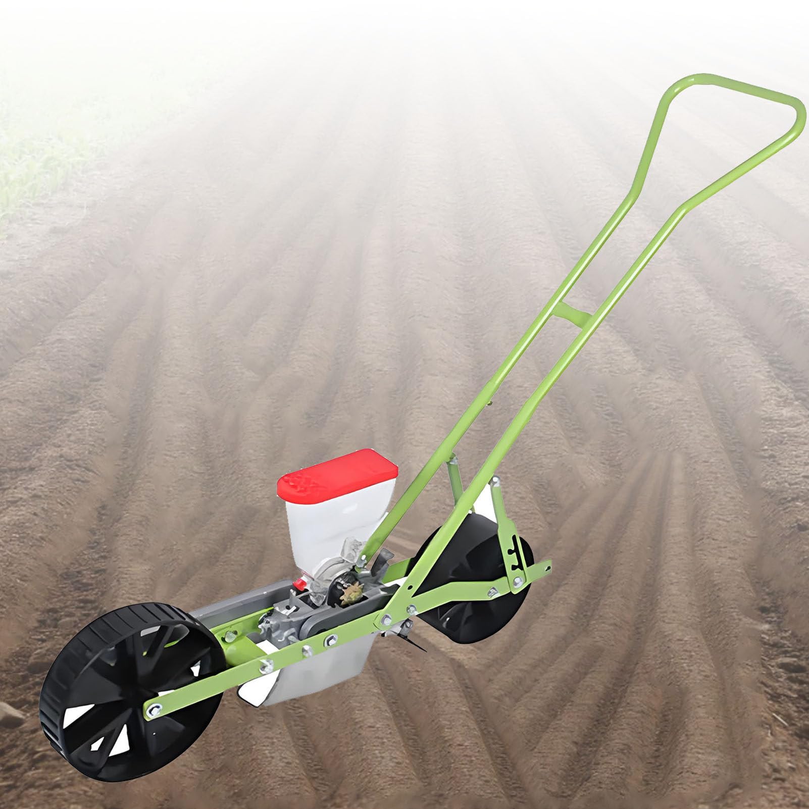Semoir manuel de précision pour potager de coriandre et épinards en plein air