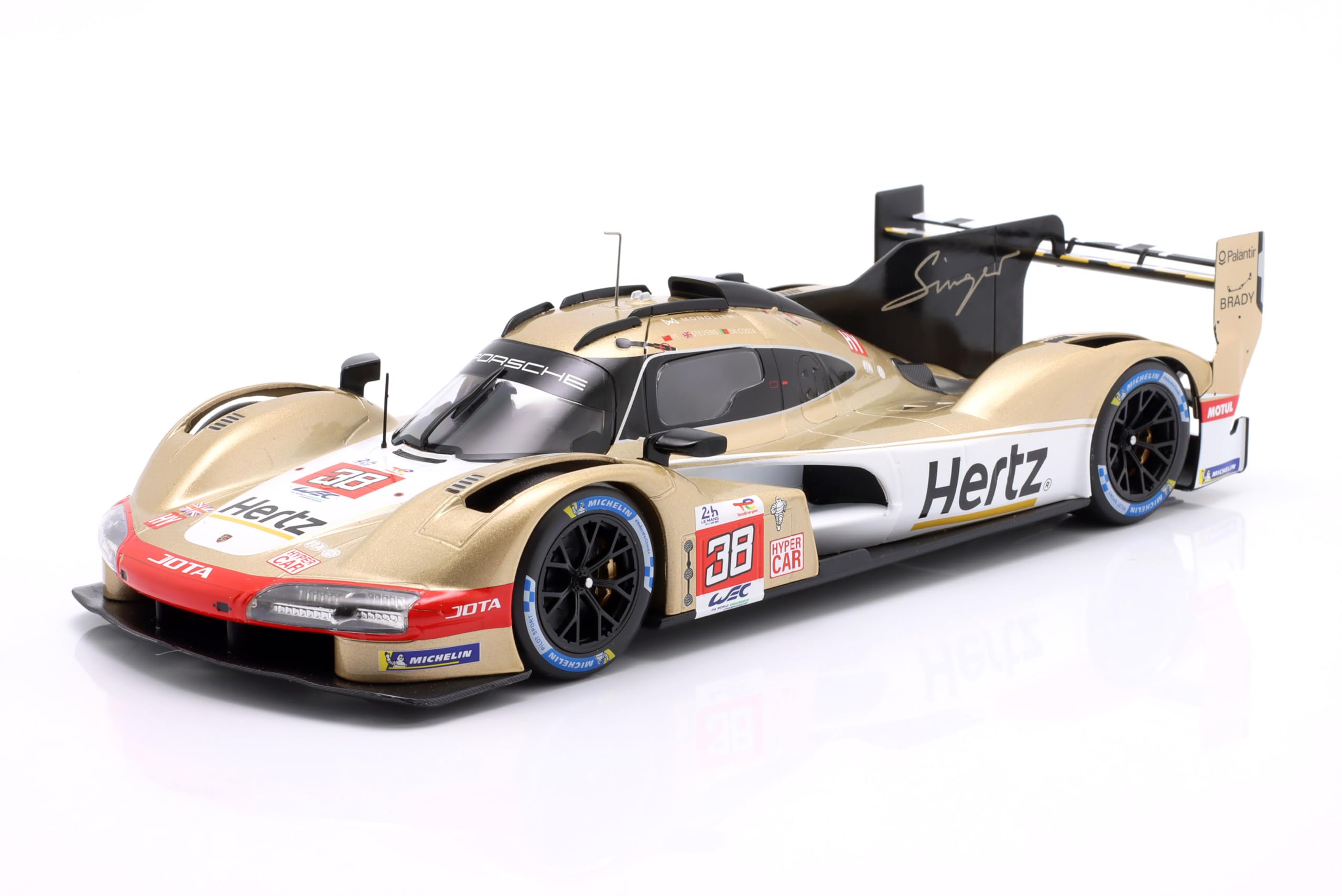 OPO 10 - Car Compatible with Porsche 963#38 24h Le Mans 2023 Hertz